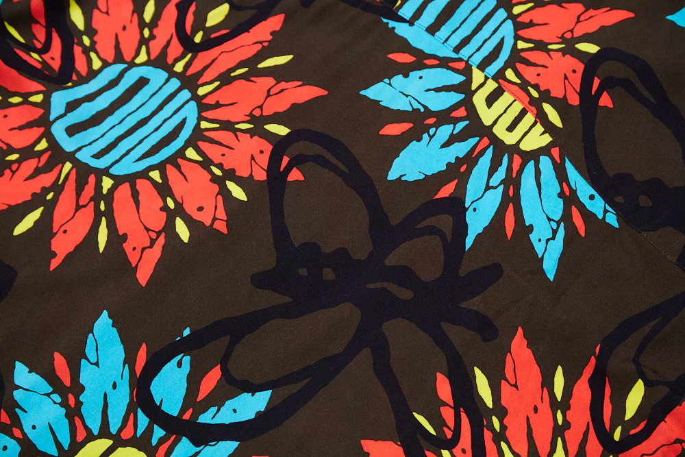 RL Pattern Button Up Shirt Brown - Image 4