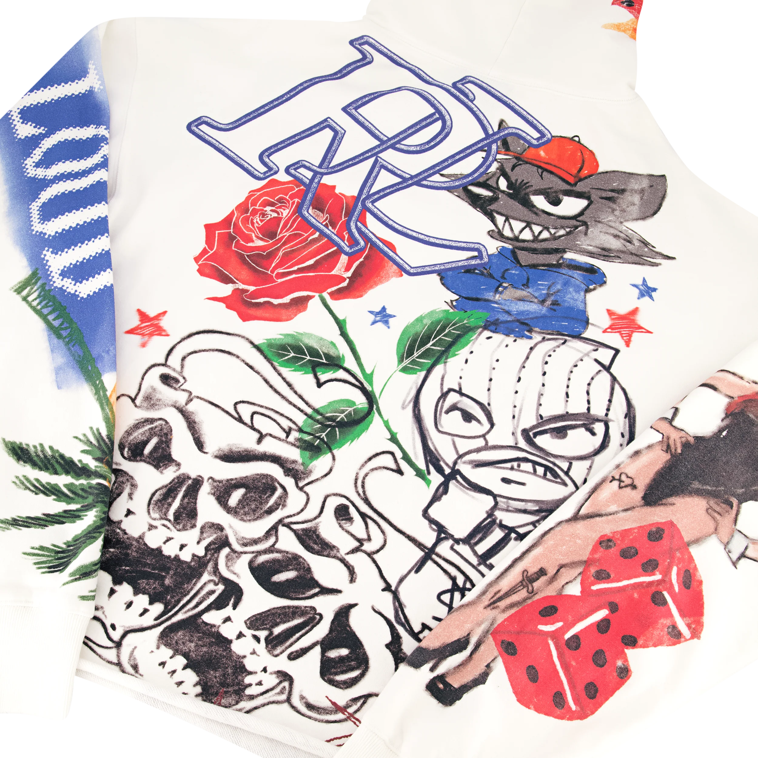 RL Mixed Media Cement AOP Hoodie - Image 4