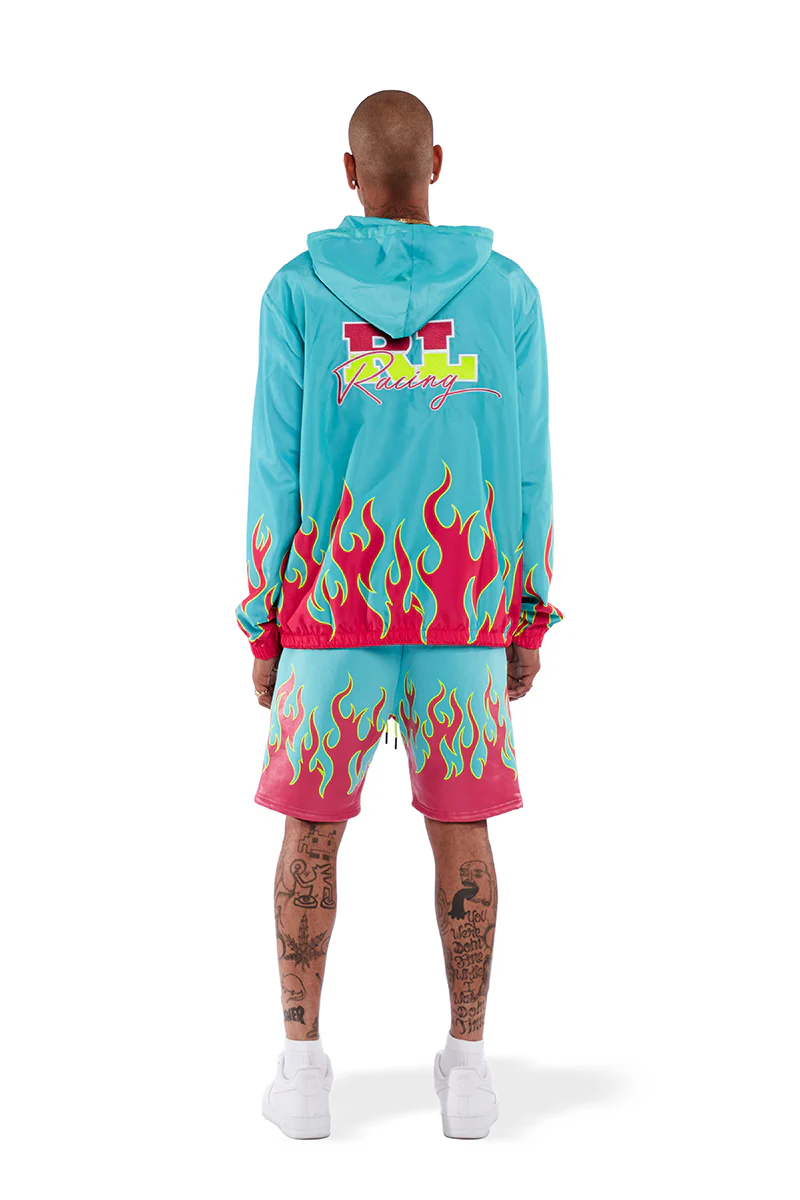 RL Moto Flames Windbreaker Jacket - Image 3