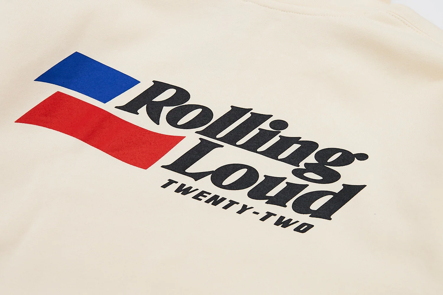 RL Motorsports Hoodie Cream - Image 5