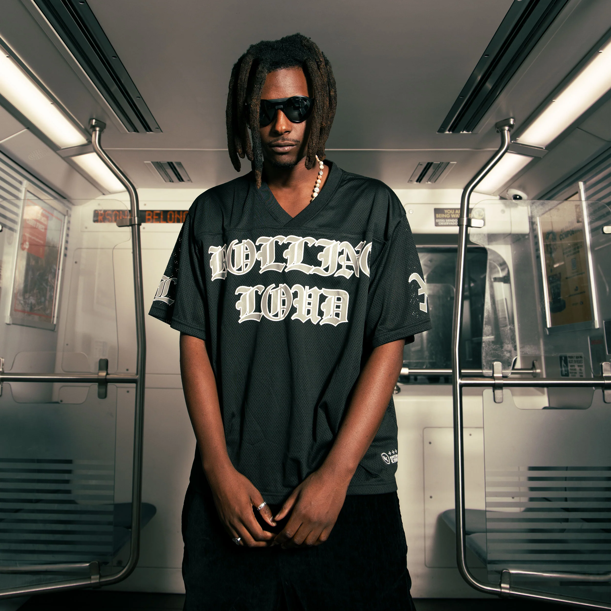 RL OE Black Football Jersey - Image 5