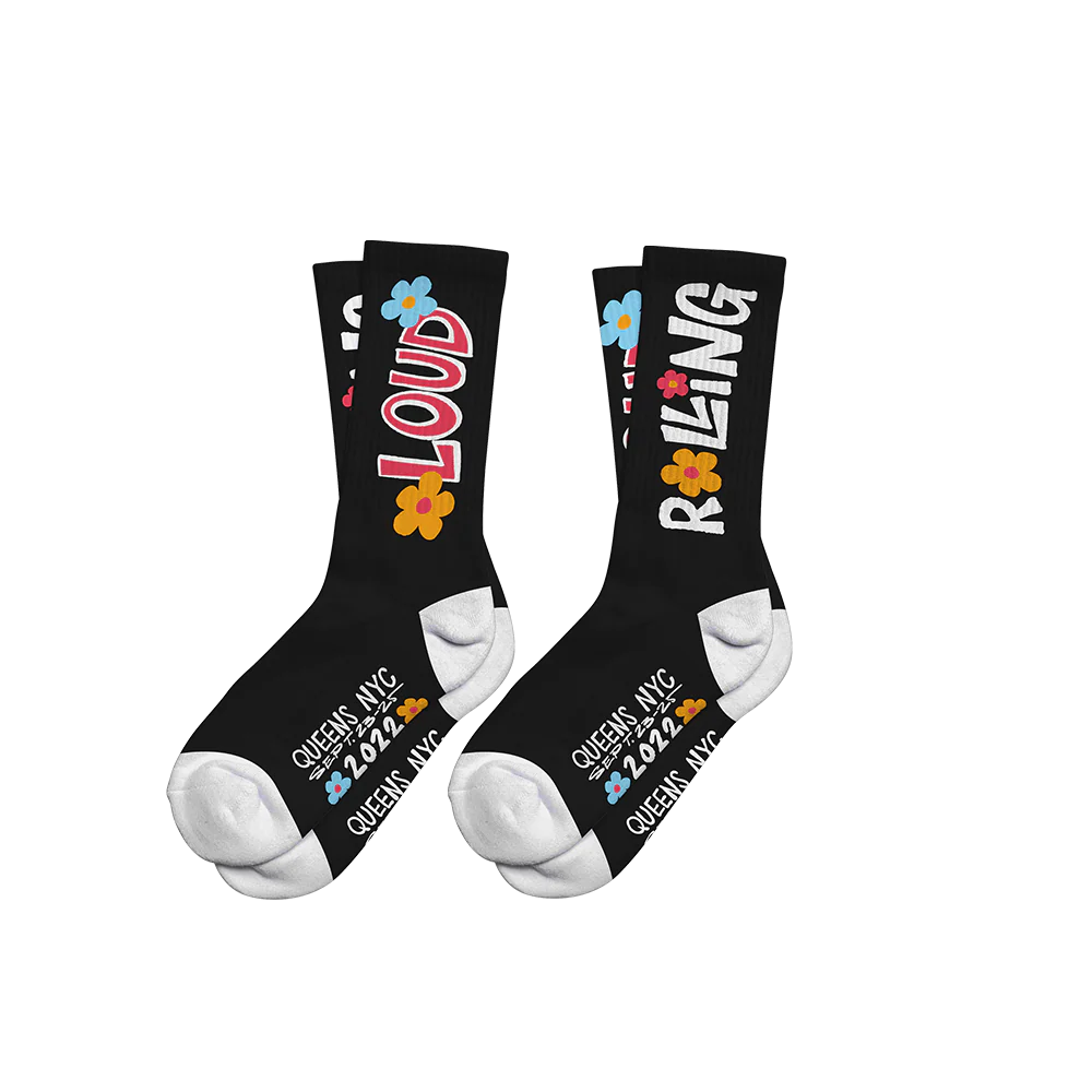 RL One Way Socks NYC 22'