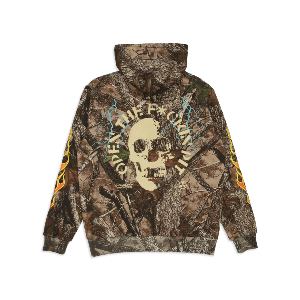 RL Open The Pit Green Hunter Camo Hoodie - Image 2