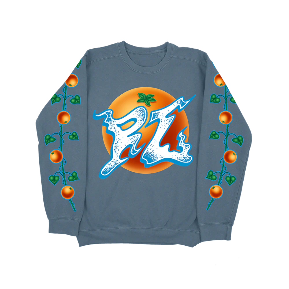 RL Orange Vintage Crewneck Slate Miami 22'