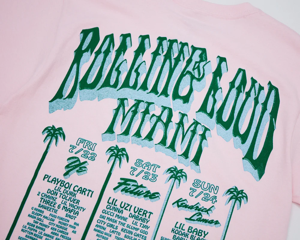 RL Palms T Shirt Pink Miami 22 - Image 5