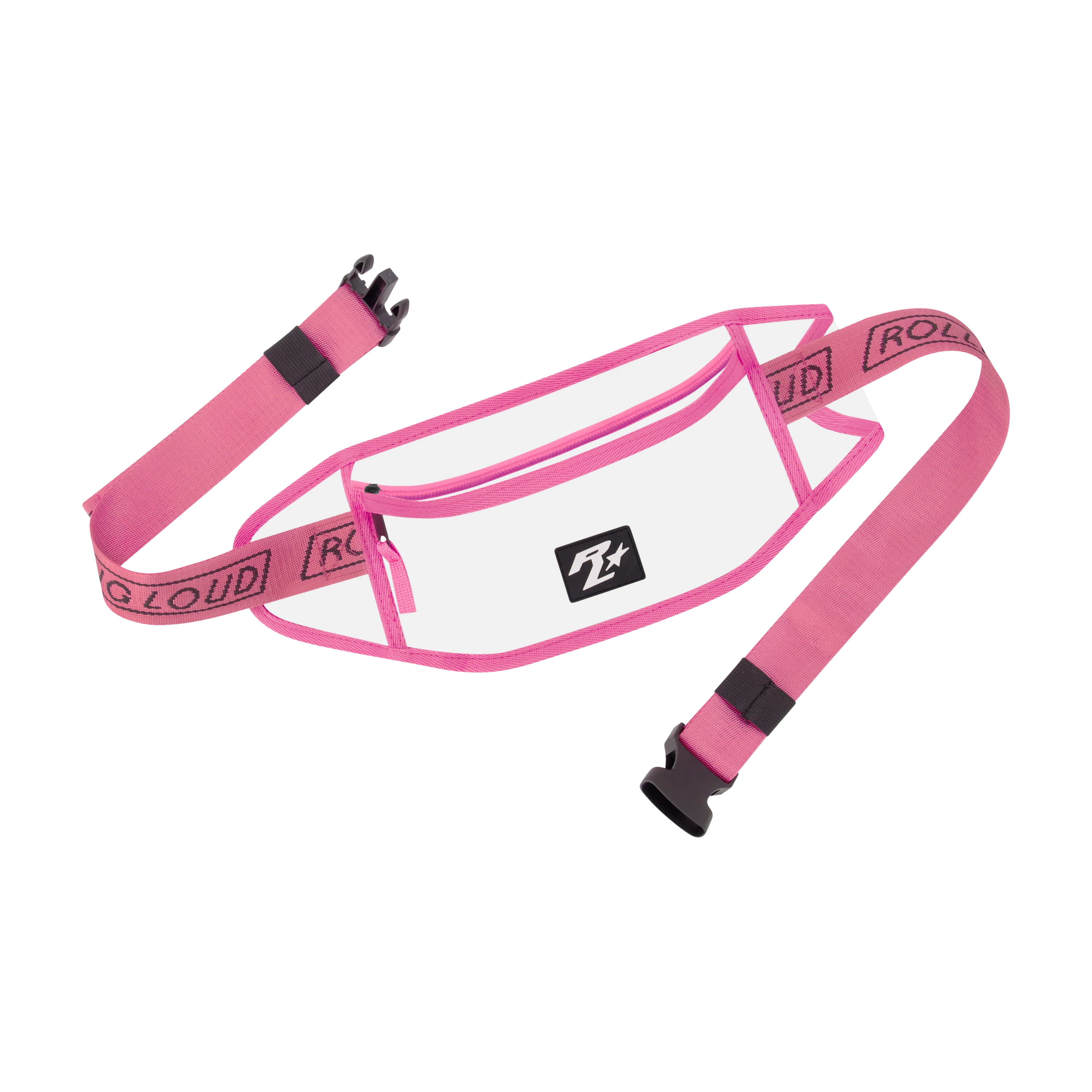 RL Pink Clear Fanny Pack - Festival Approved - Image 2