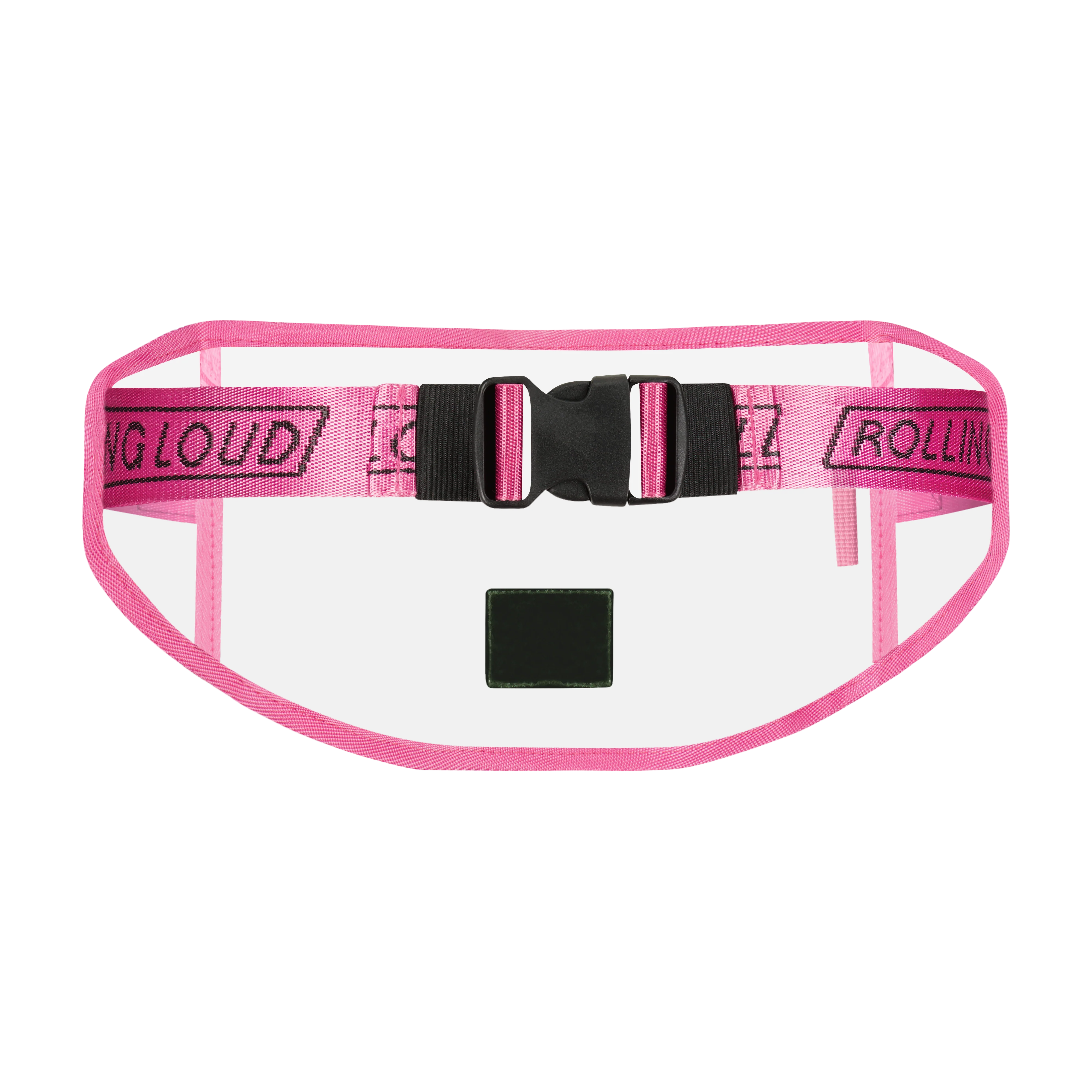 RL Pink Clear Fanny Pack - Festival Approved - Image 3