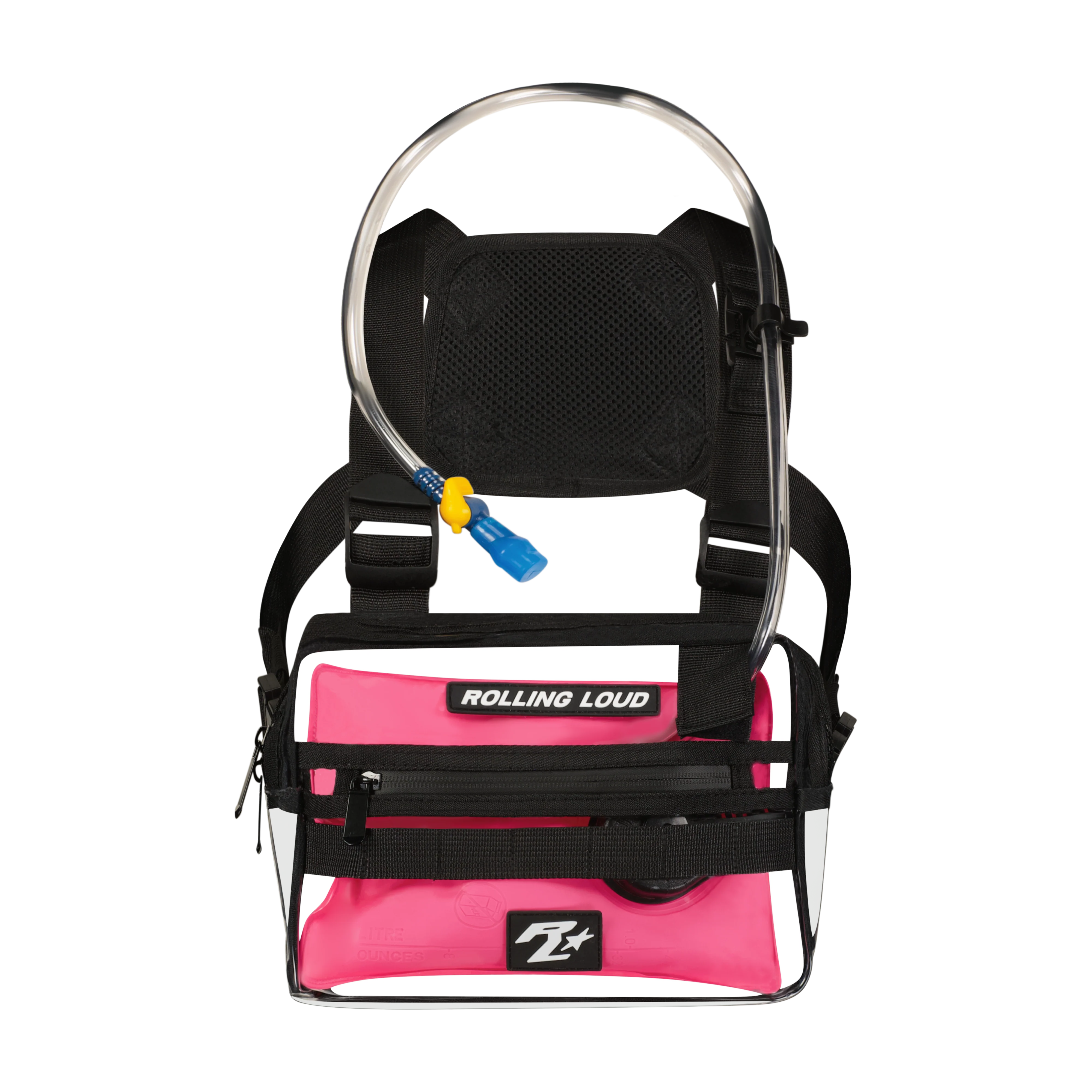 RL Pink Hydration Chest Rig - Festival Approved