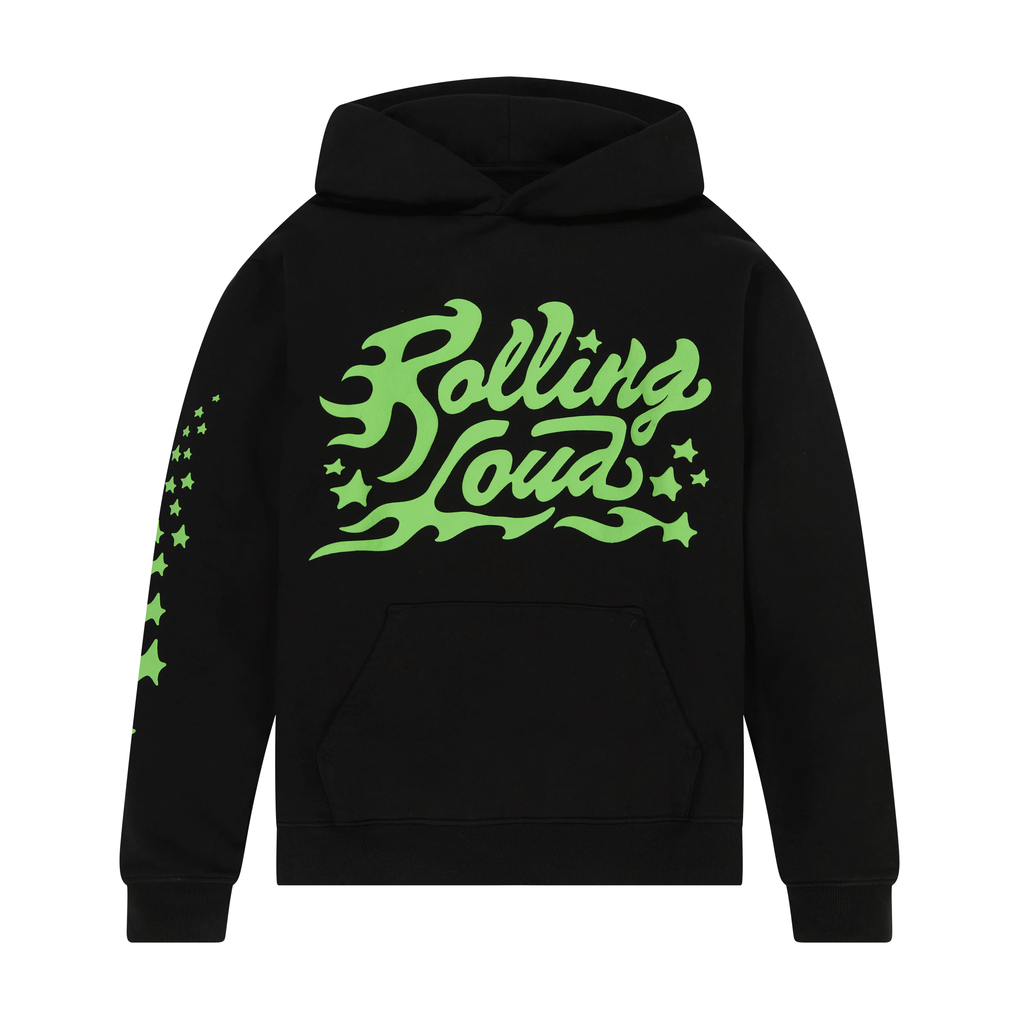 RL Poison Heavyweight Garment Dyed Hoodie Black