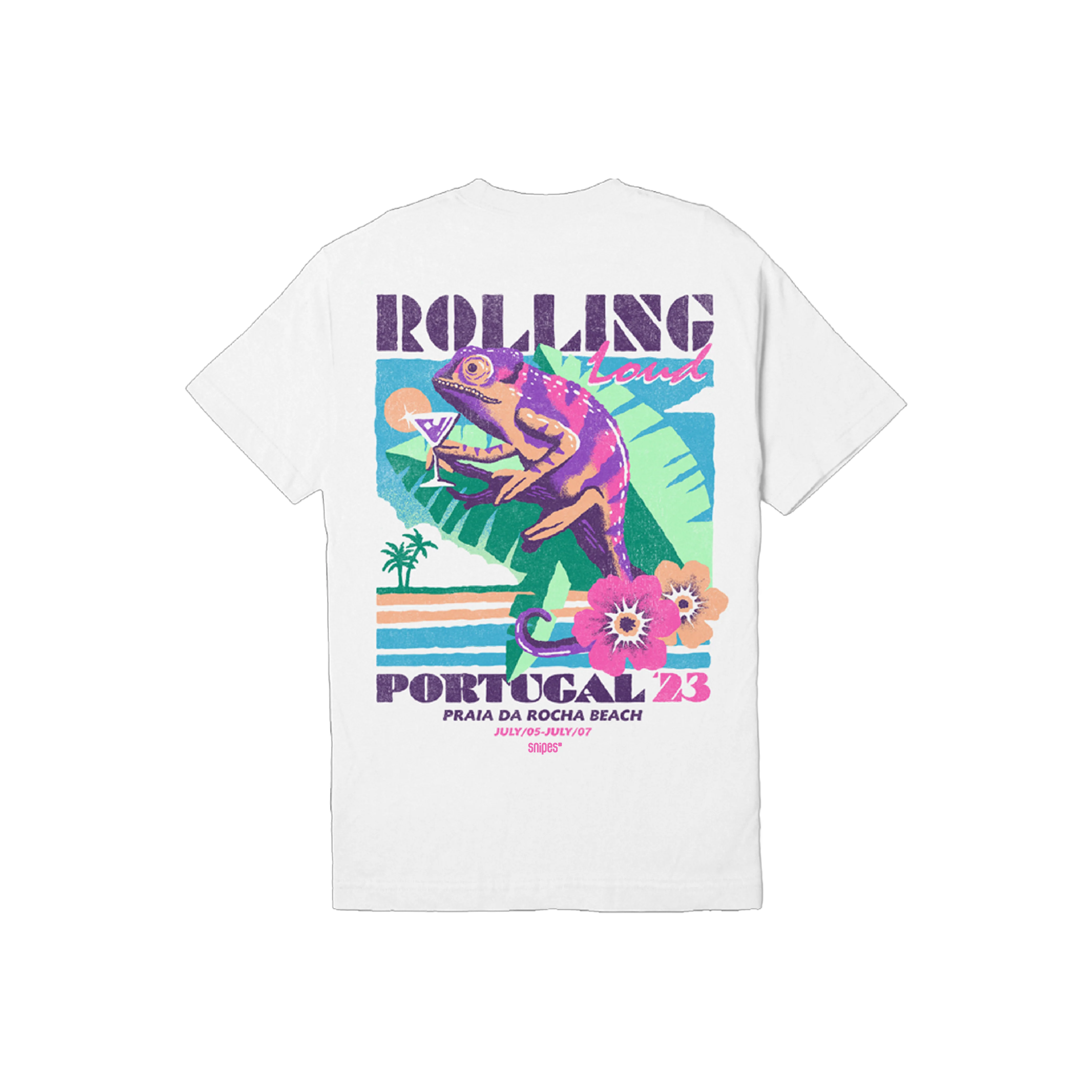 RL Portugal 23 Chameleon White Tee