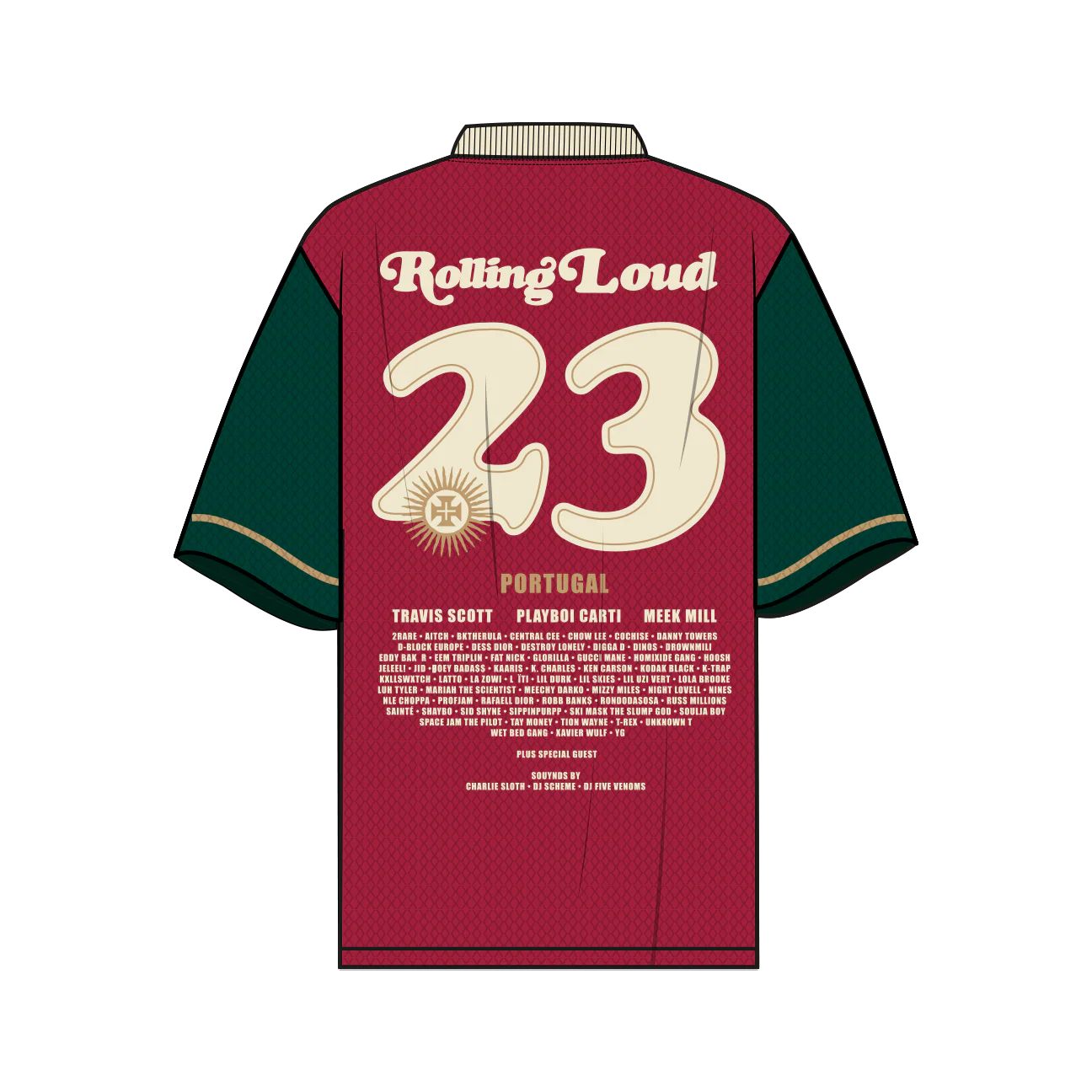 RL Portugal 23 Champs Red Jersey