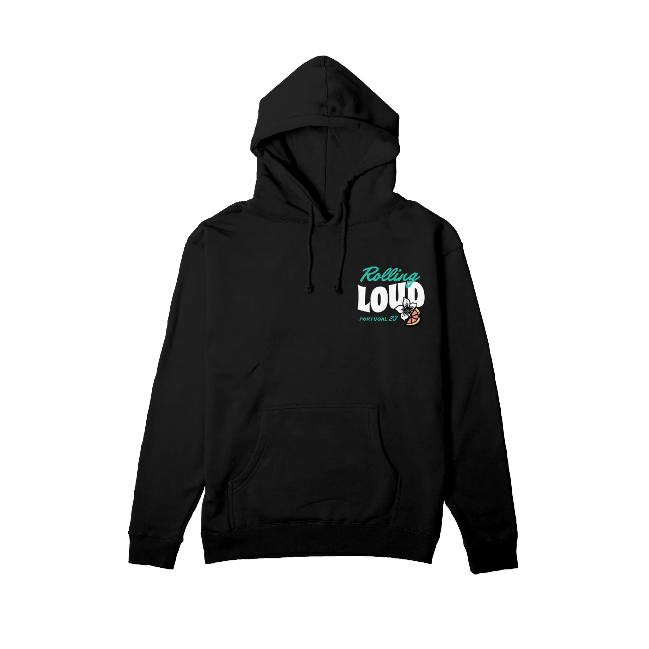 RL Portugal 23 Travel Loud Black Lineup Hoodie - Image 2