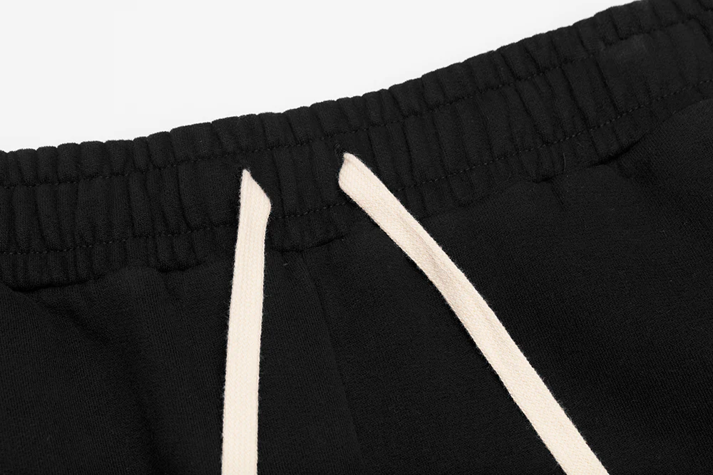 RL Productions Black French Terry Sweatpants - Image 3