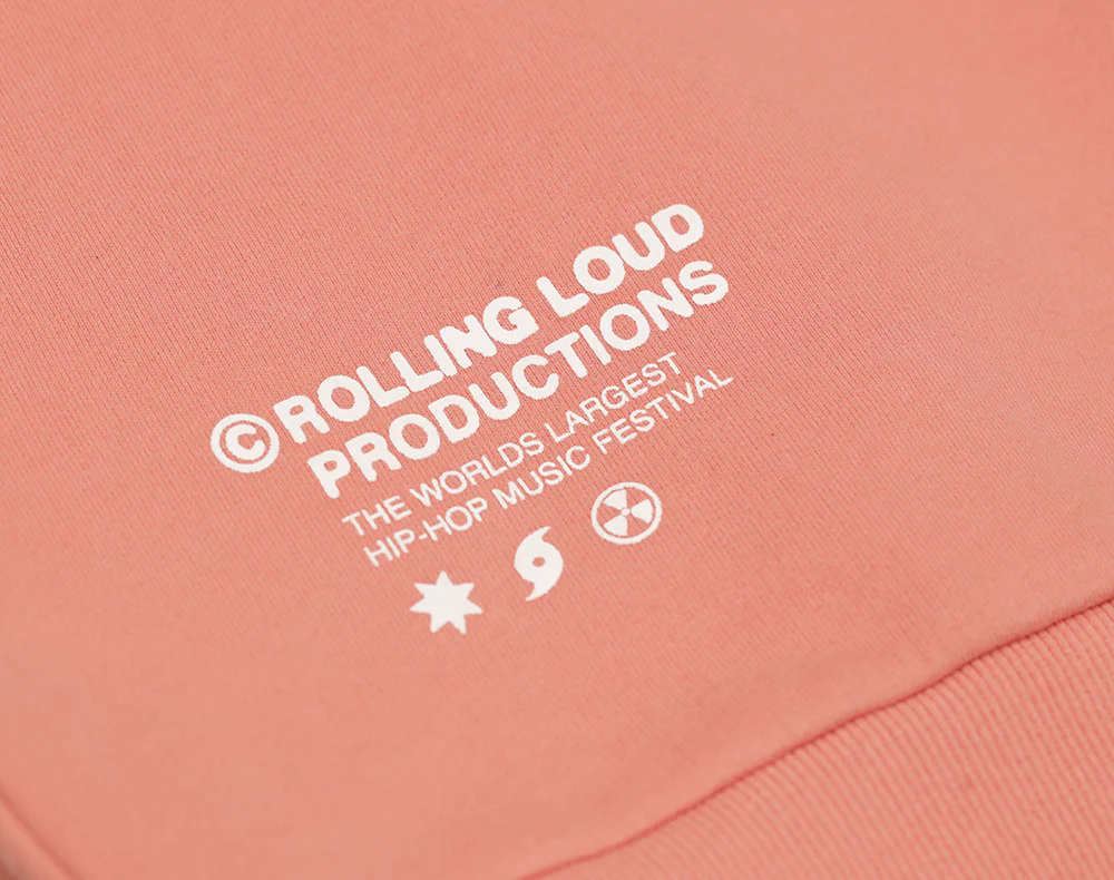 RL Productions Salmon French Terry Crewneck Sweatshirt - Image 4