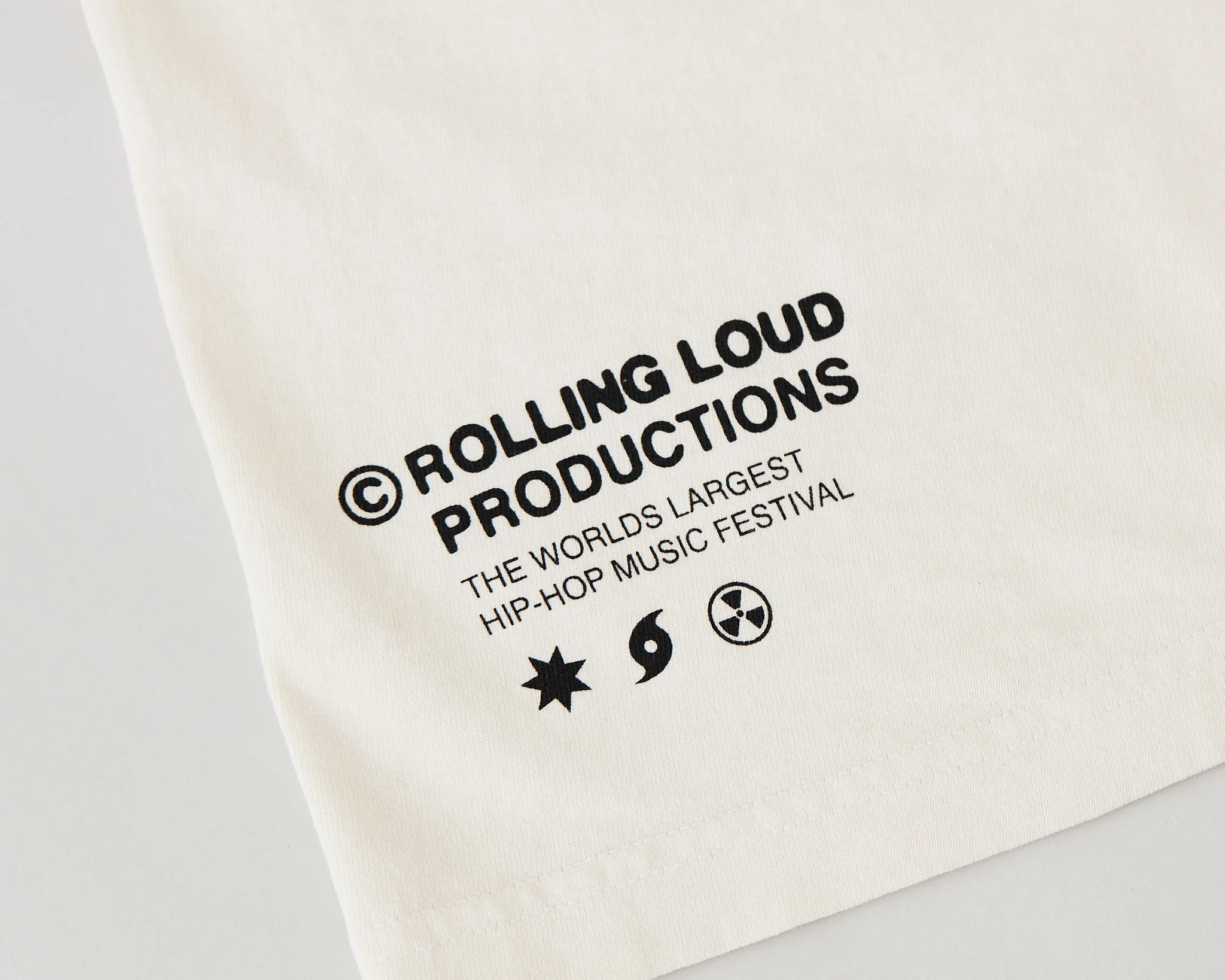 RL Productions Vintage Cream Tee - Image 3