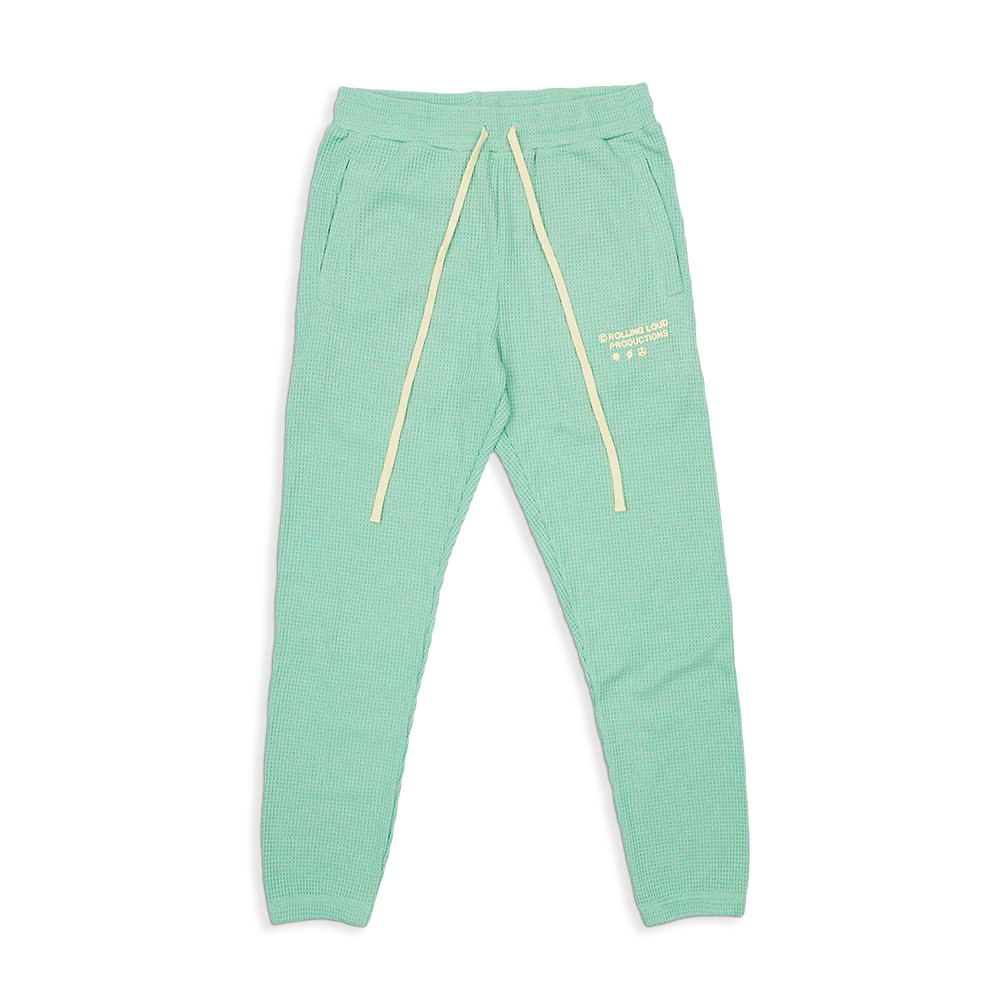 RL Productions Waffle Joggers Mint