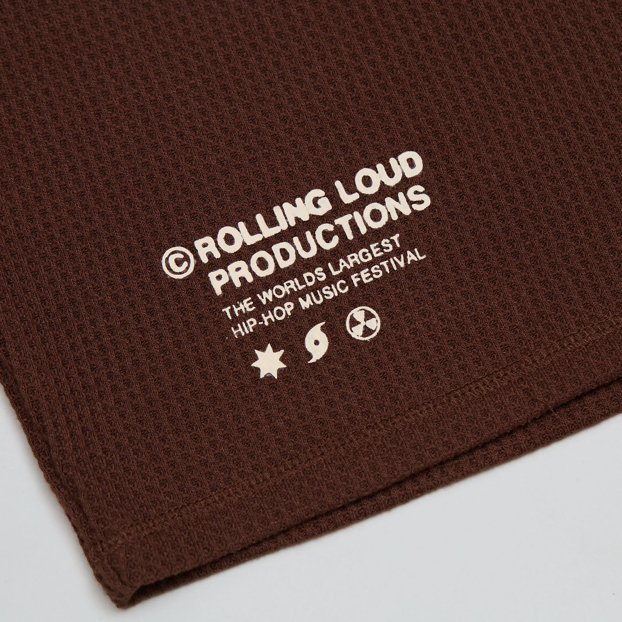 RL Productions Waffle Long Sleeve Brown - Image 3