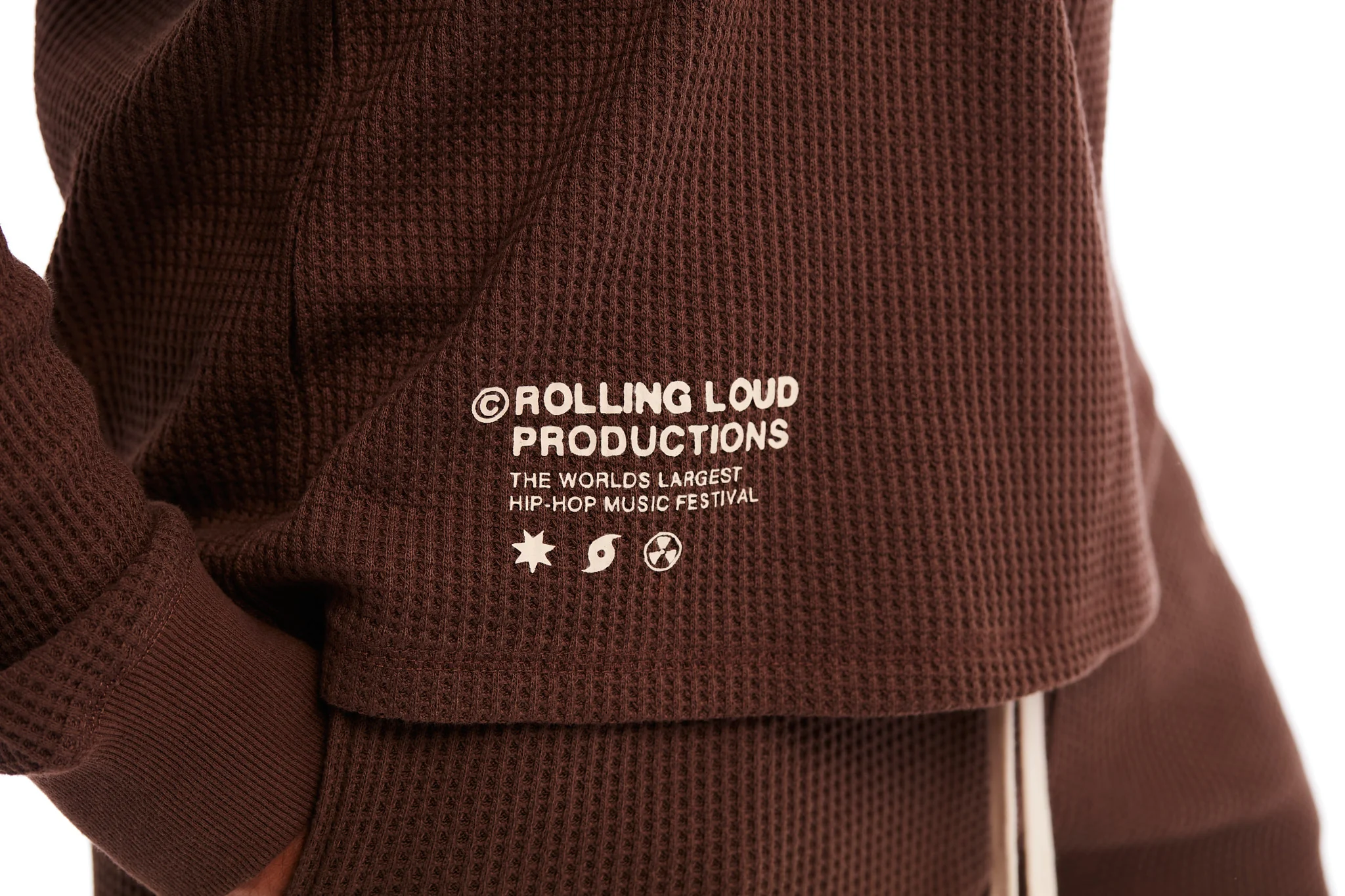 RL Productions Waffle Long Sleeve Brown - Image 6