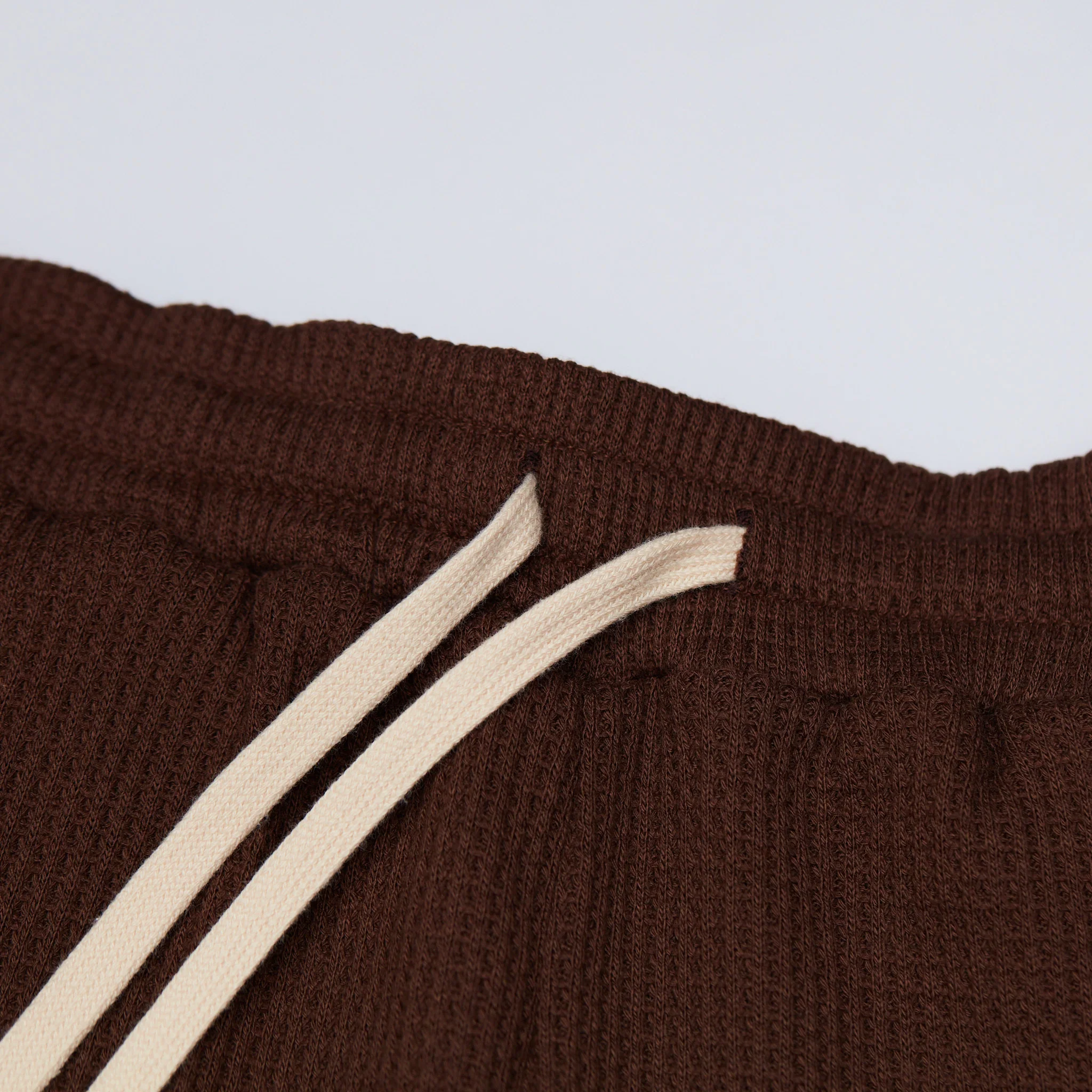 RL Productions Waffle Shorts Brown - Image 3