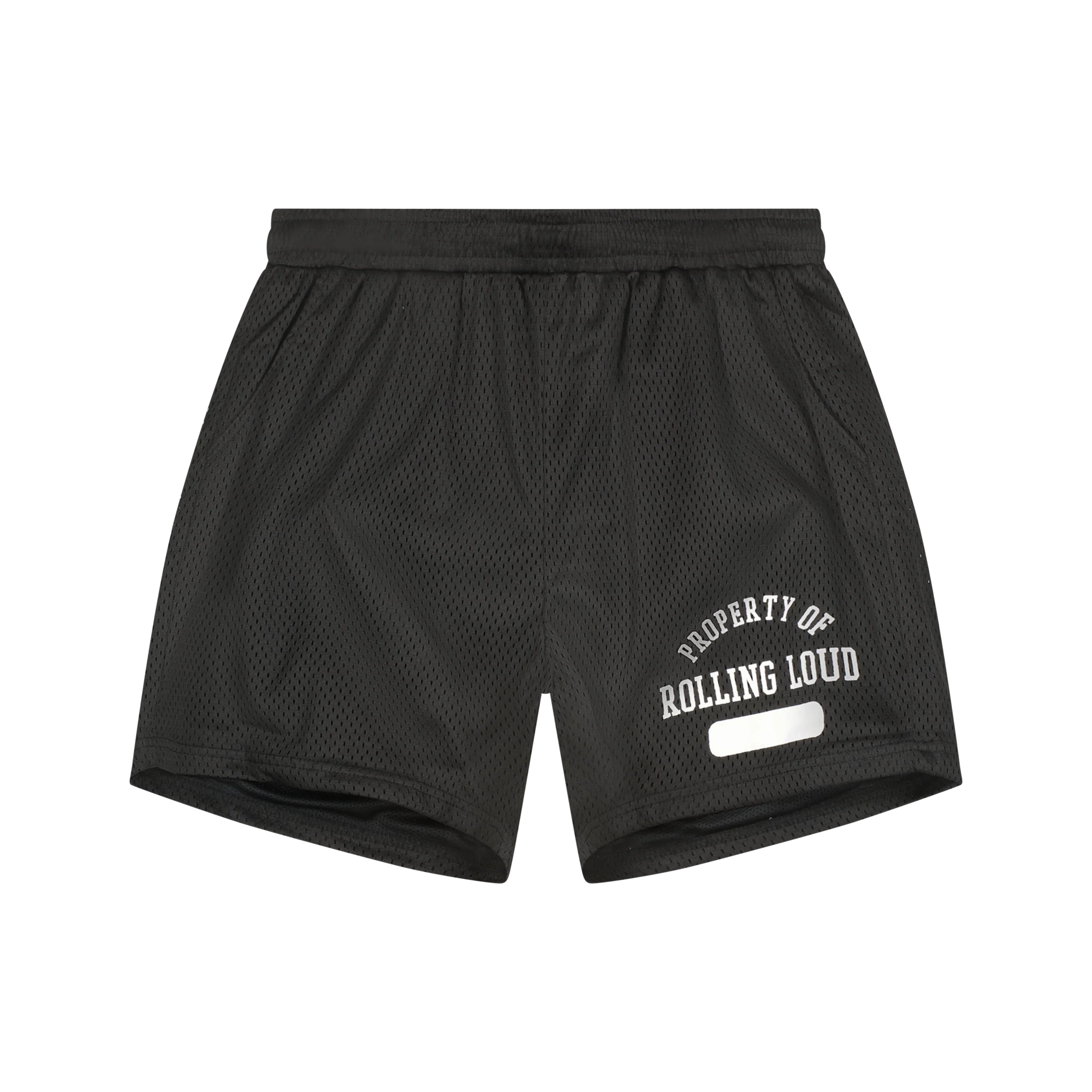 RL Property Of World Tour Mesh Black Shorts