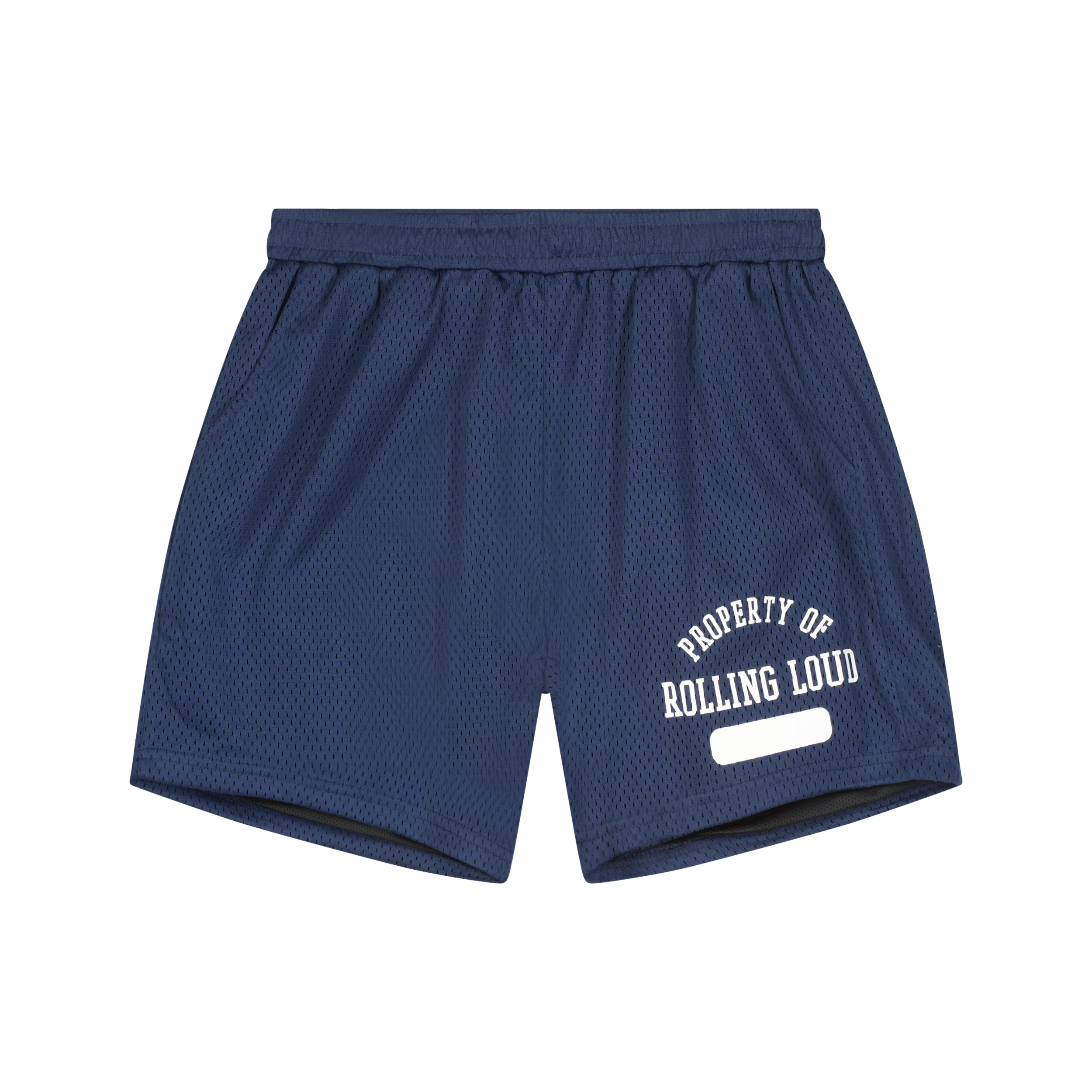 RL Property Of World Tour Mesh Navy Shorts