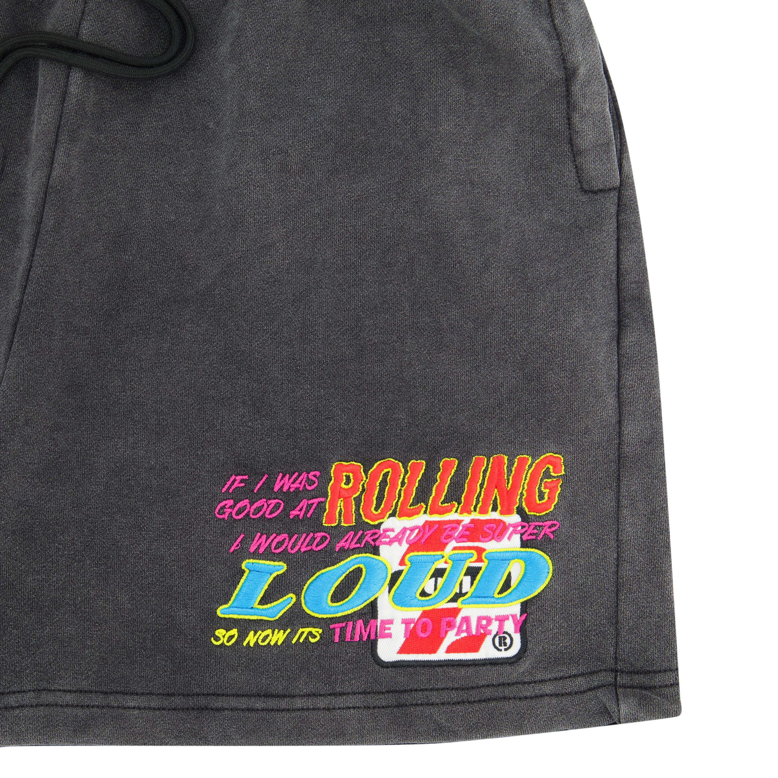 RL Racing Disco Black Shorts - Image 3