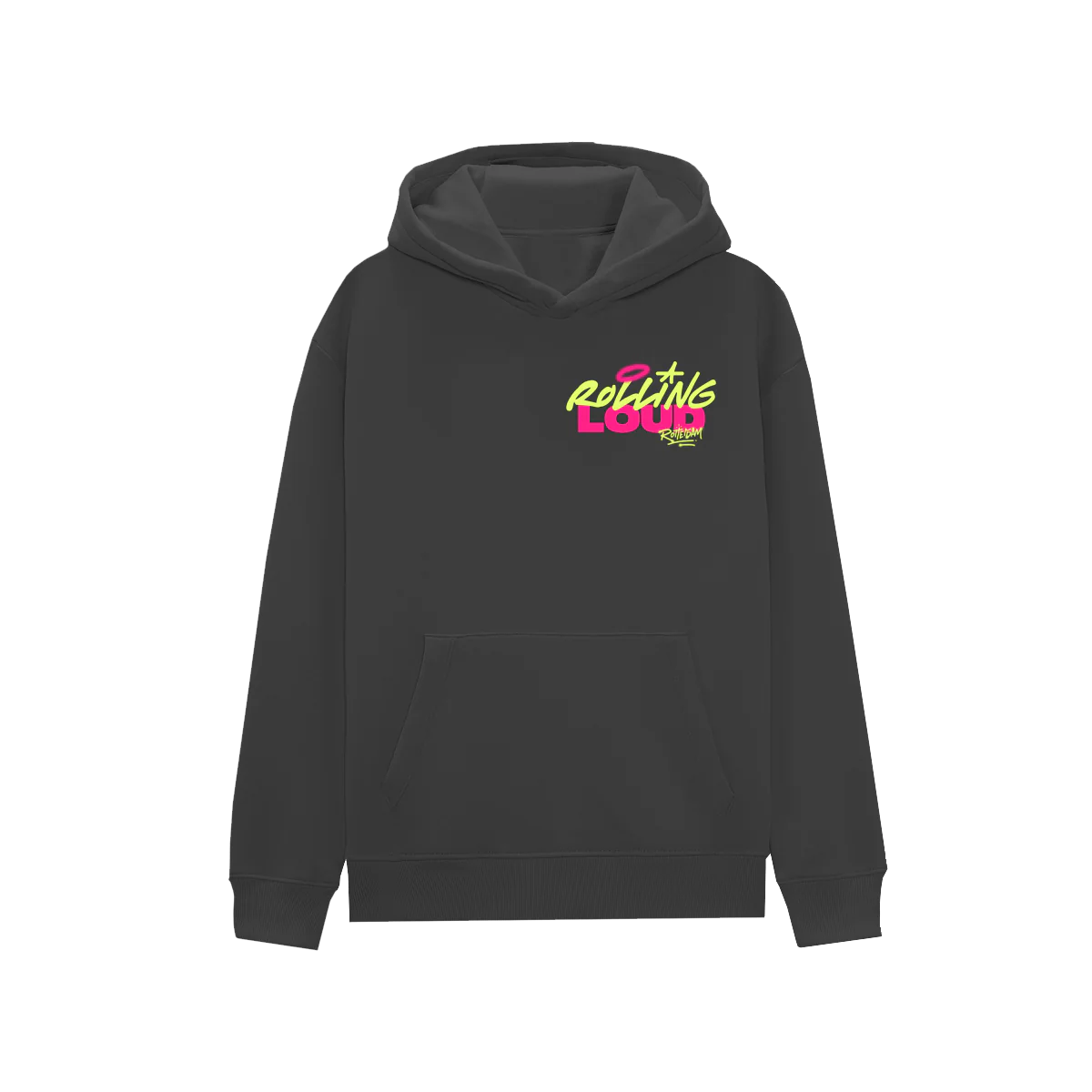 RL Rotterdam 2 Birds Washed Black Lineup Hoodie - Image 2