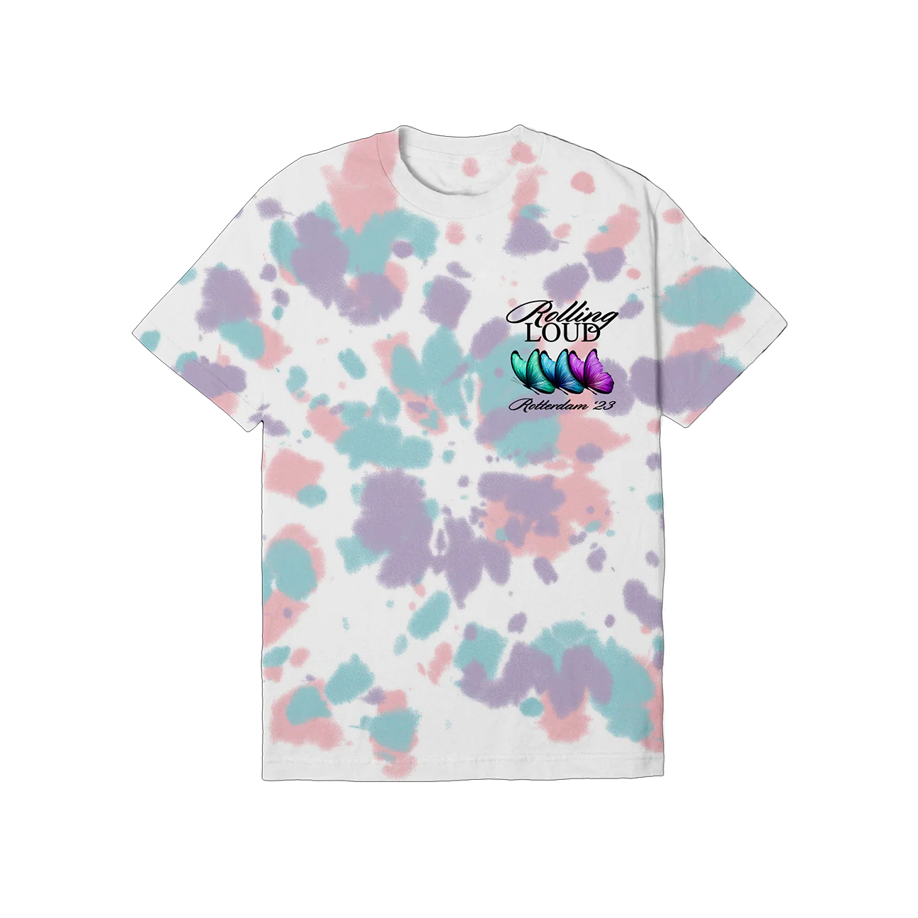 RL Rotterdam 23 On Repeat Tie Dye Lineup Tee - Image 2