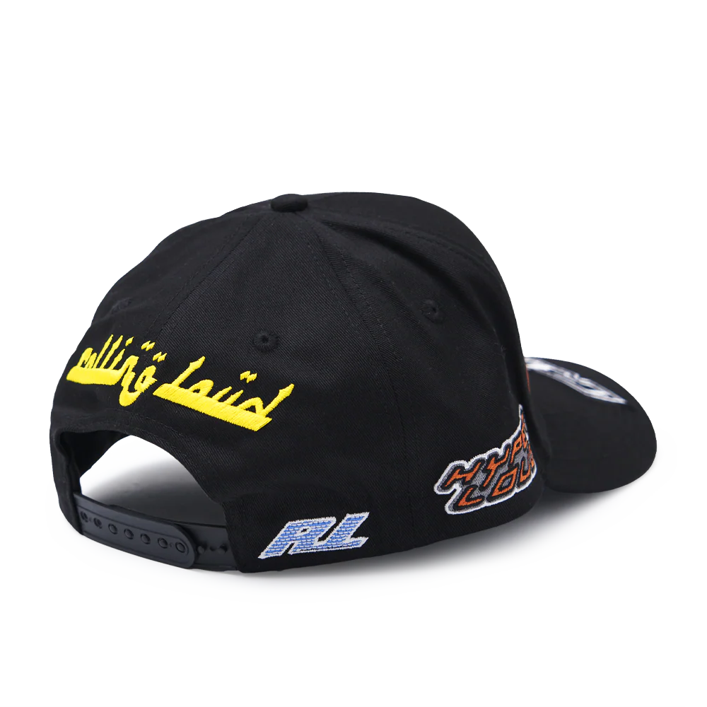 RL Super Moto Black Snapback - Image 3