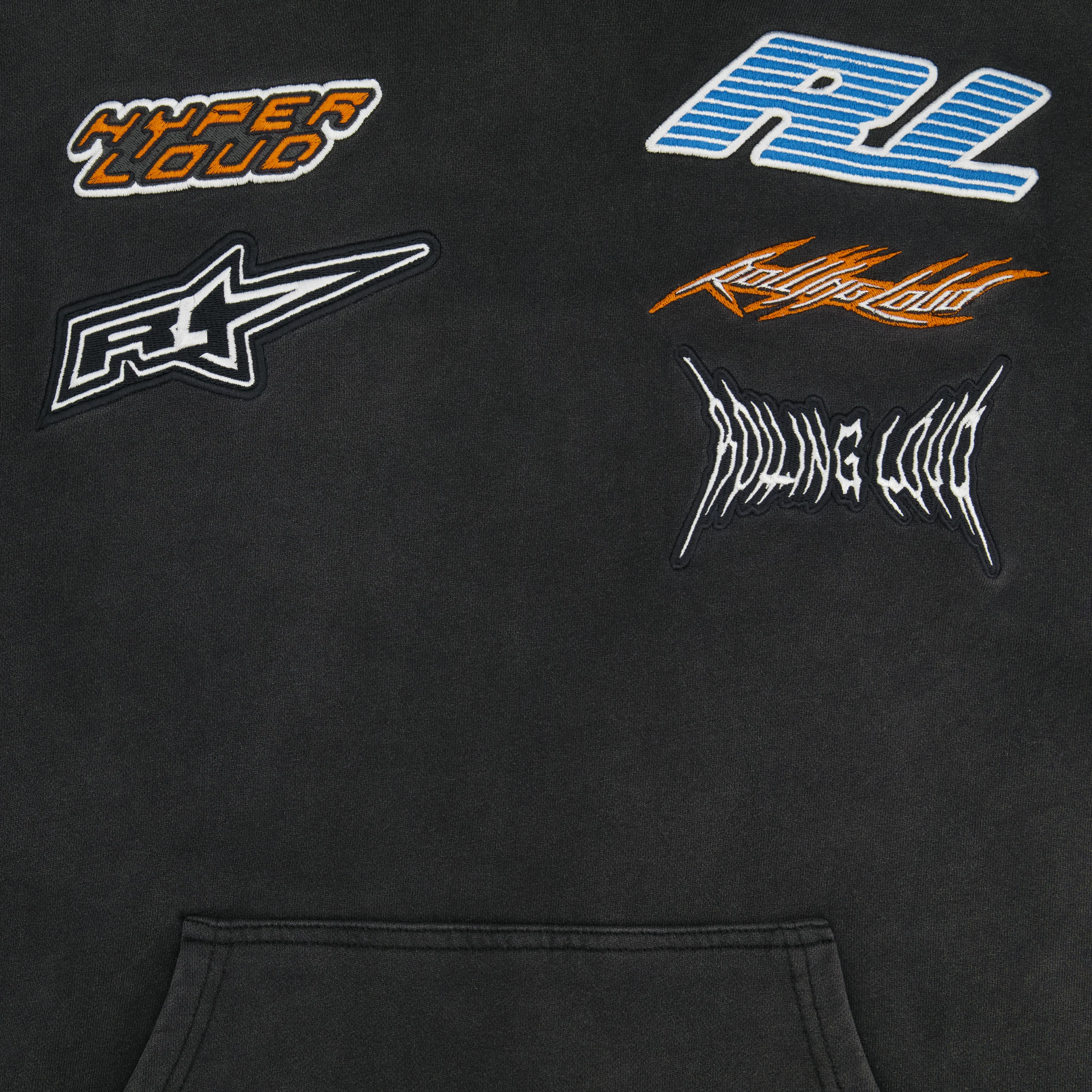 RL Super Moto World Tour Black Hoodie - Image 5