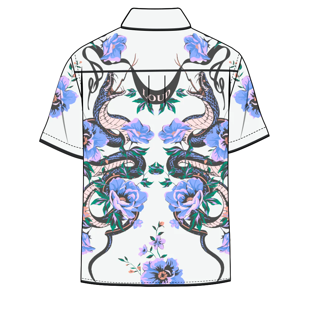 RL Thailand Serpant White Button Down - Image 2