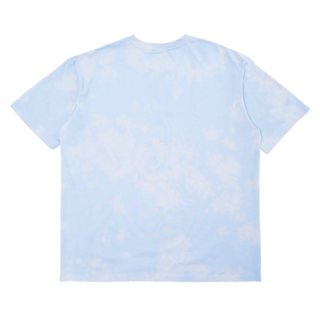 RL Thailand Shaded Palms Blue Tiedye Tee - Image 3
