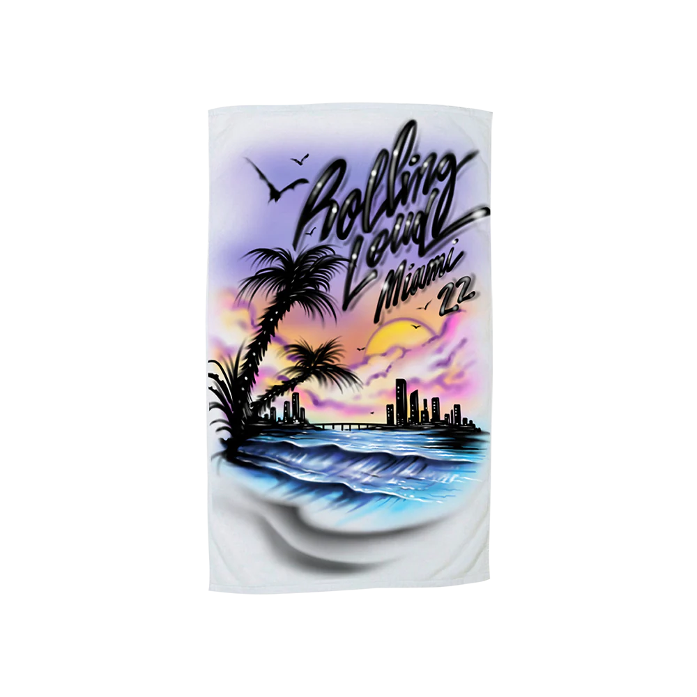 RL The Magic City Towel Miami 22'