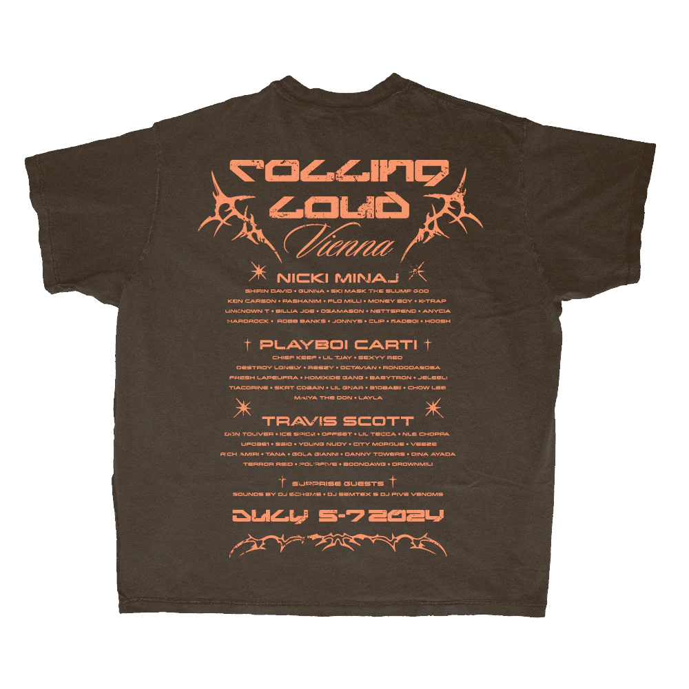 RL Vienna 24 Dragon Bones Brown Lineup Tee - Image 2