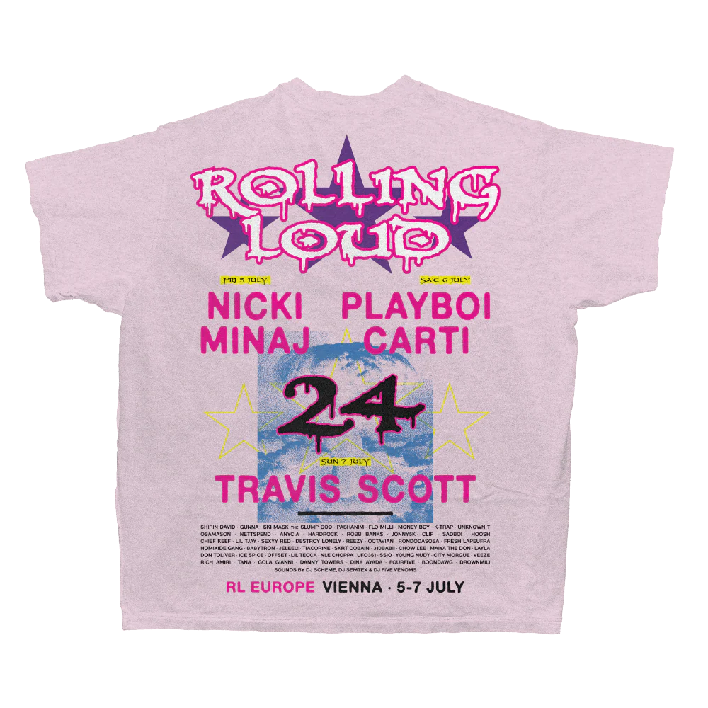 RL Vienna 24 Takeover Pink Lineup Tee - Image 2