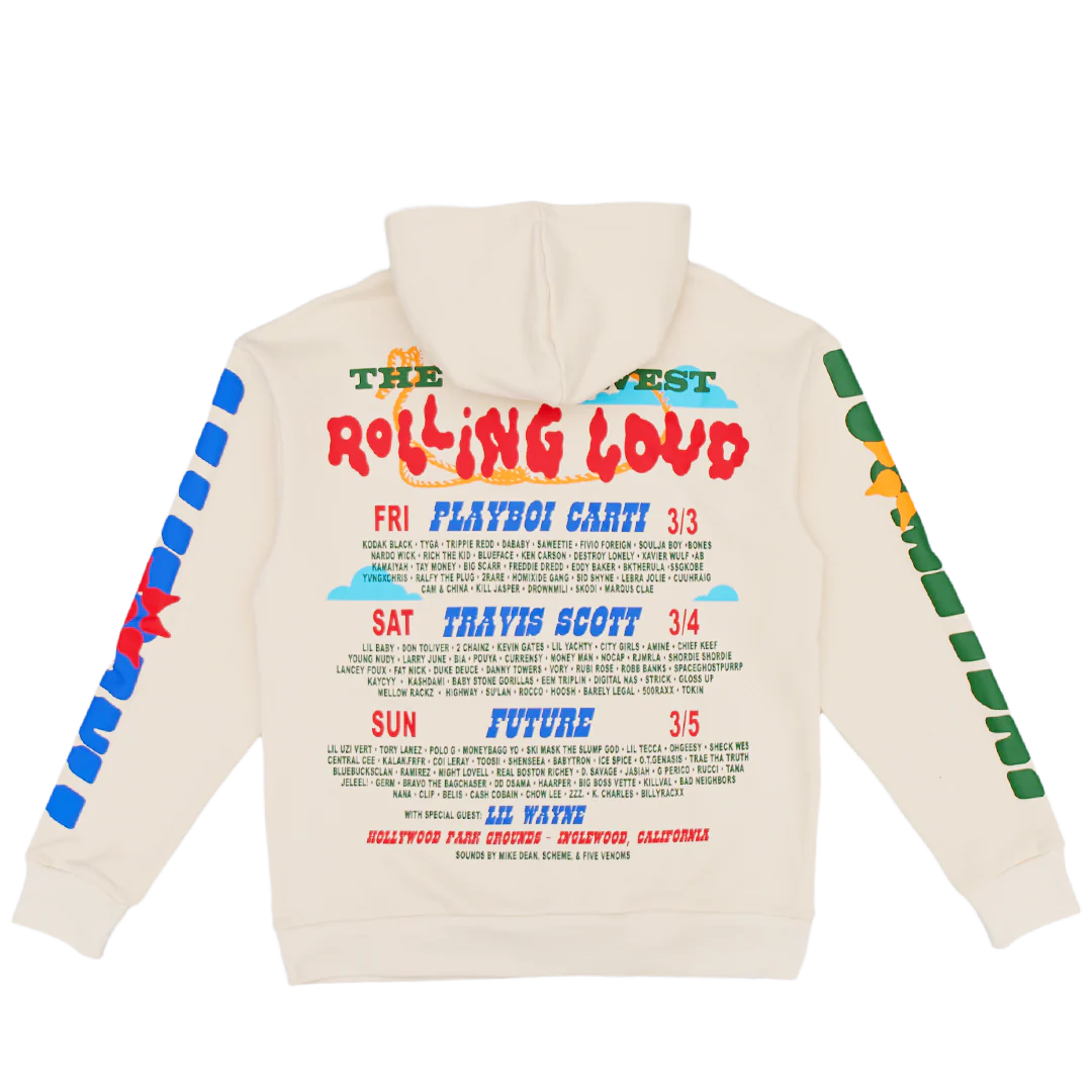Wild West Hooded Sweatshirt Cali 23 - Image 2
