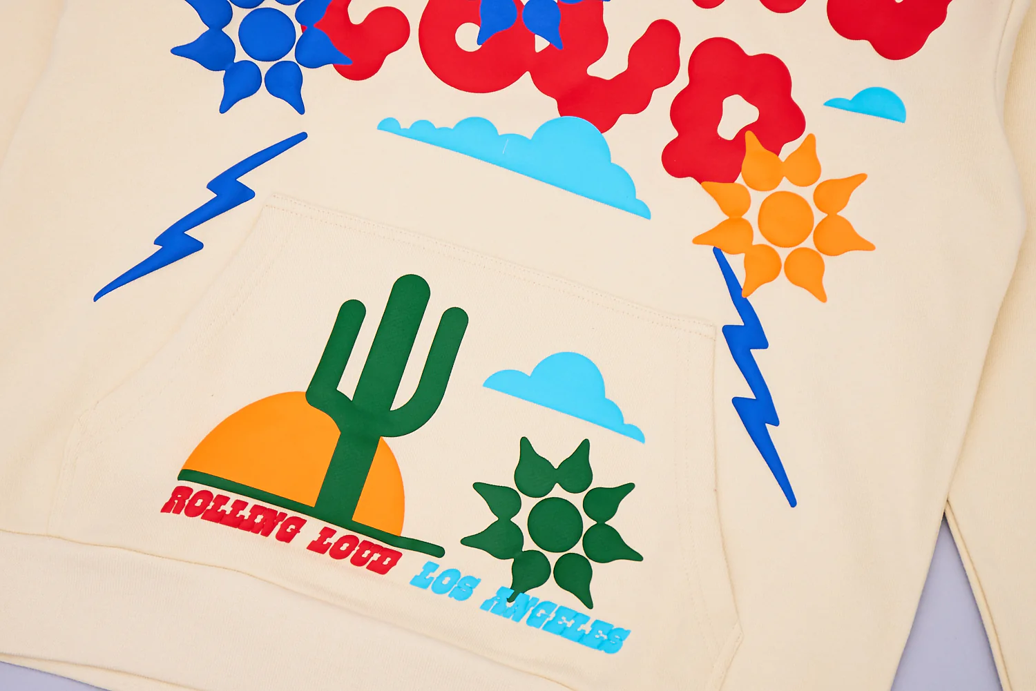 Wild West Hooded Sweatshirt Cali 23 - Image 4