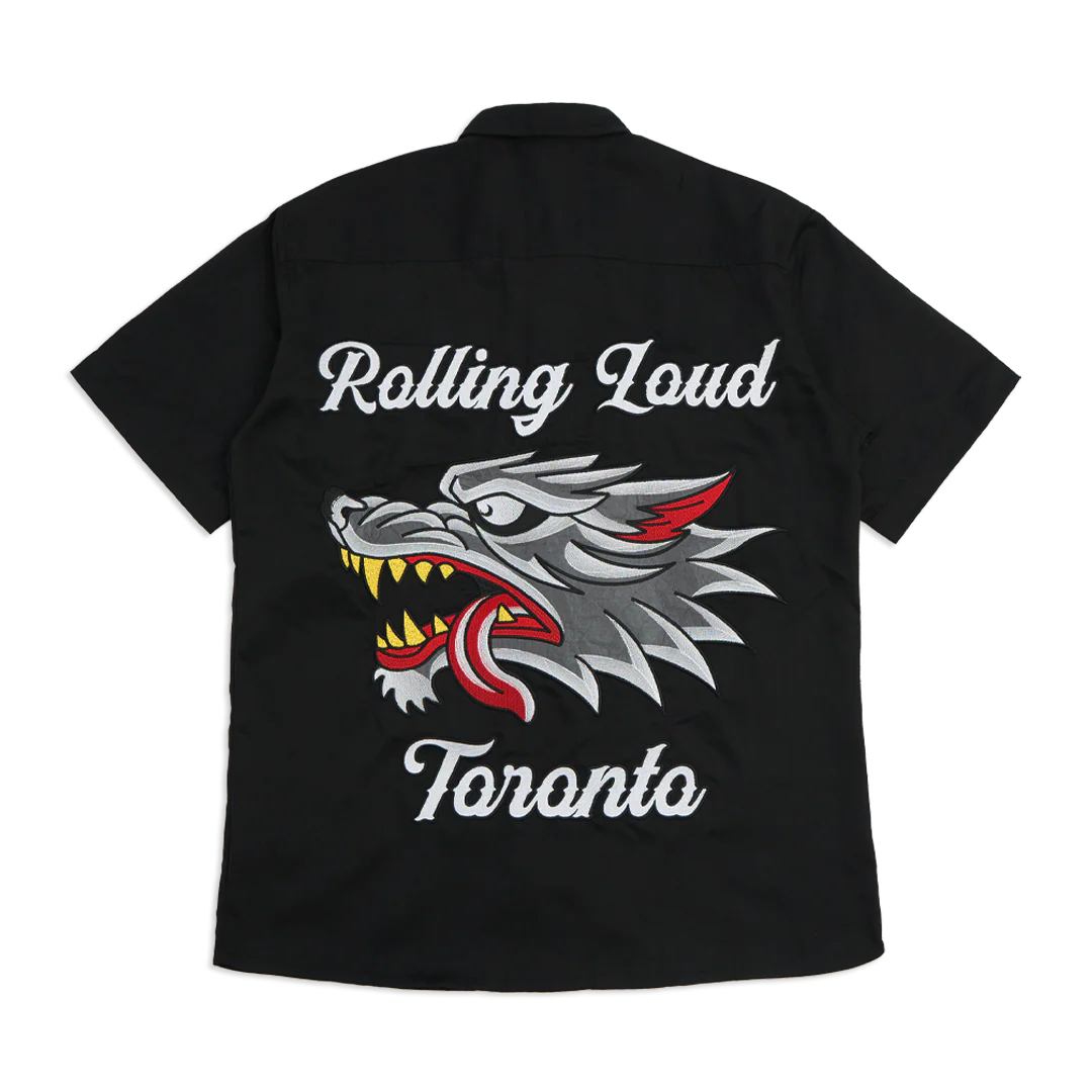 RL Wolf Bowling Shirt Toronto 22' Black