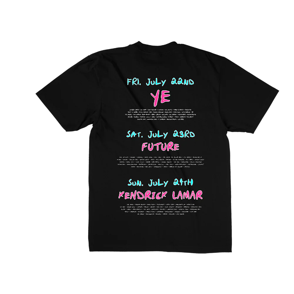 RL Wolf T Shirt Black Miami 22 - Image 2