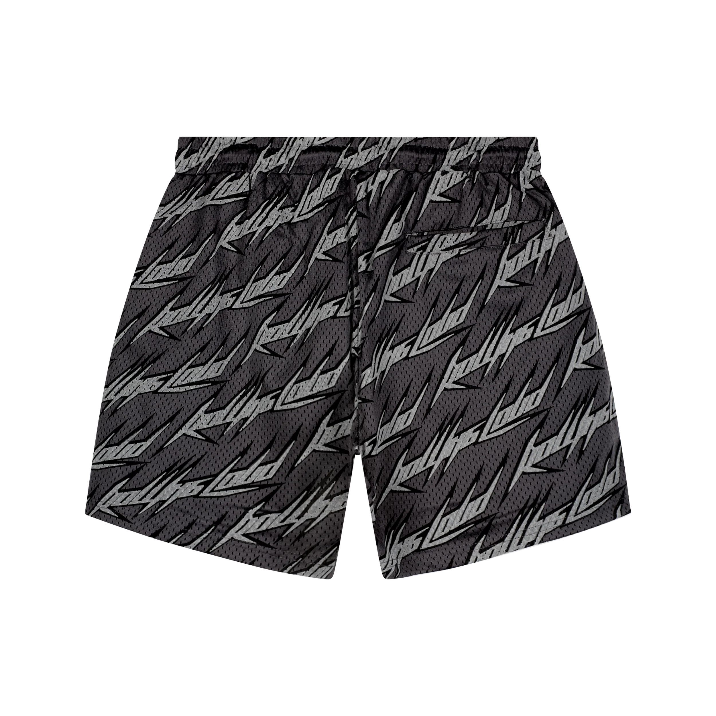 RL World Tour AOP Pointy Black Shorts - Image 2