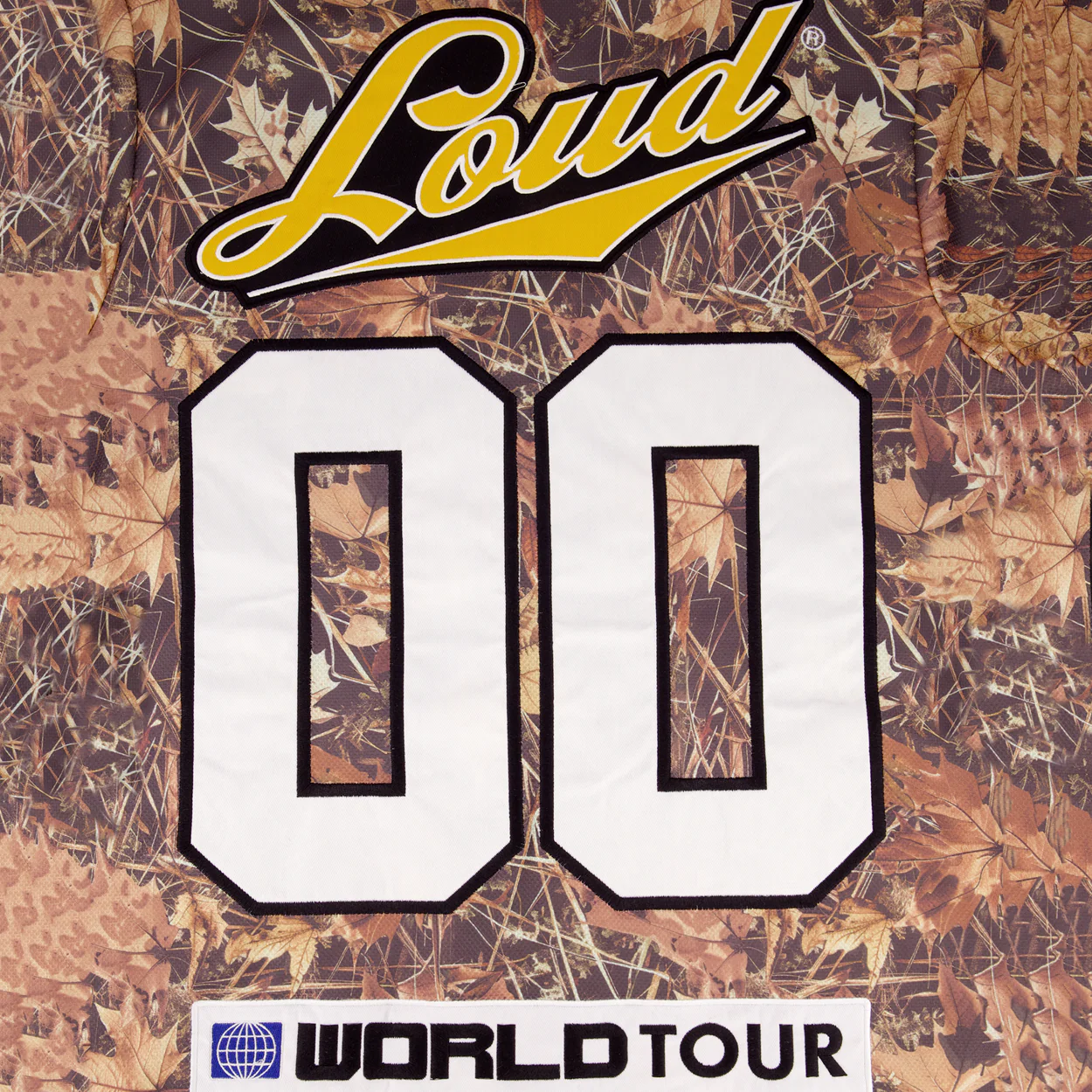 RL World Tour Patched Camo Baseball Jersey - Image 3