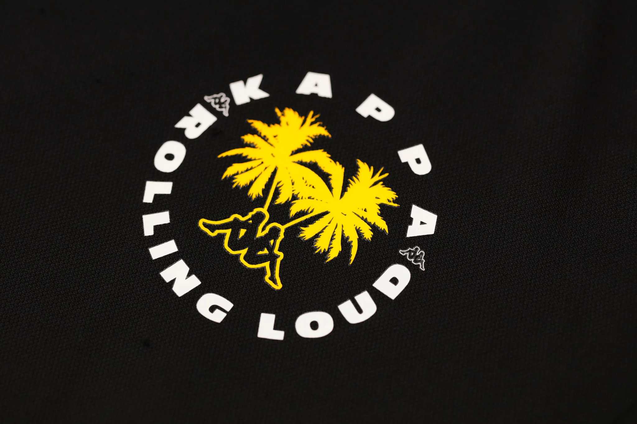 RL X Kappa Hoodie LA 21 Black - Image 3
