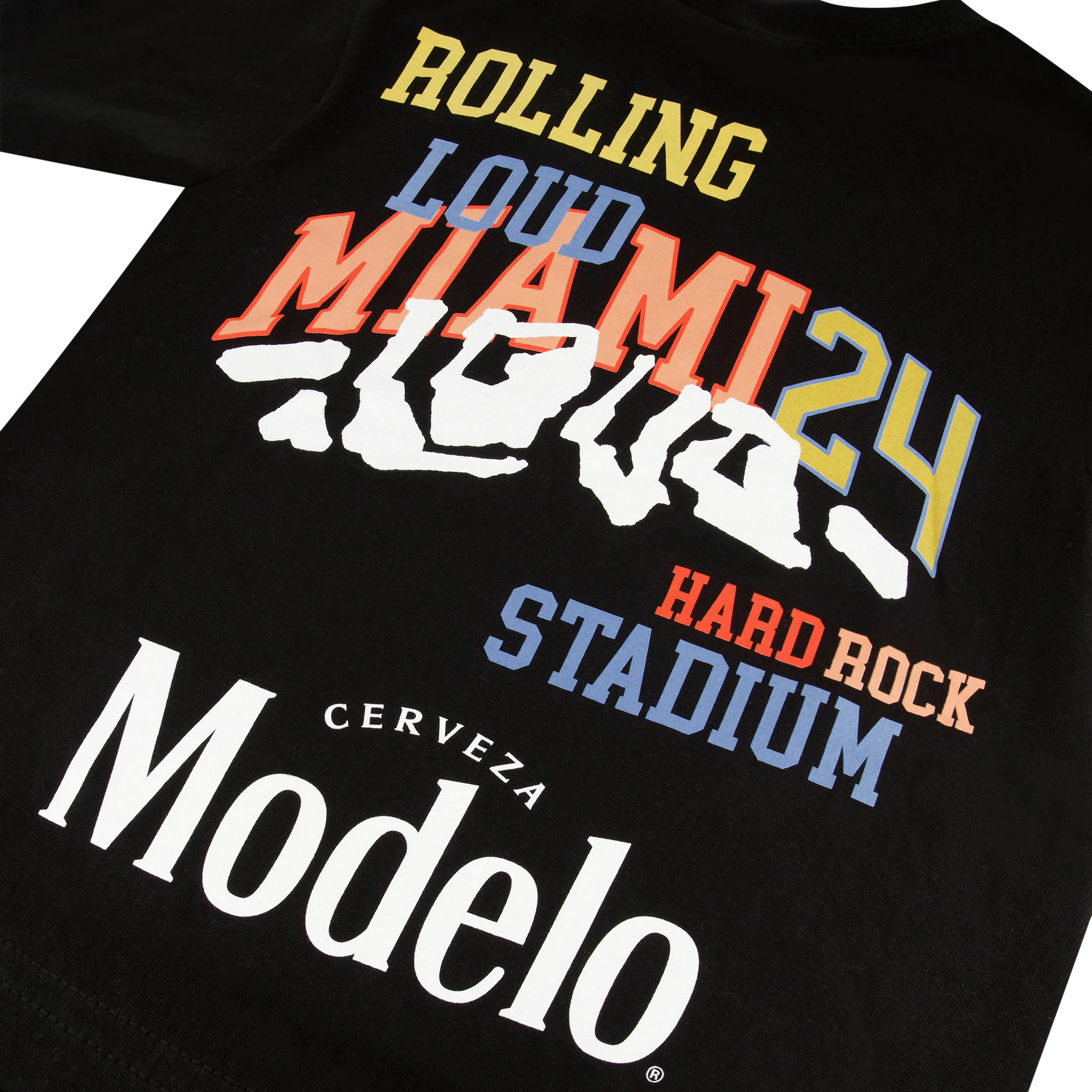 RL X Modelo Loud Rooster Black Tee - Image 4