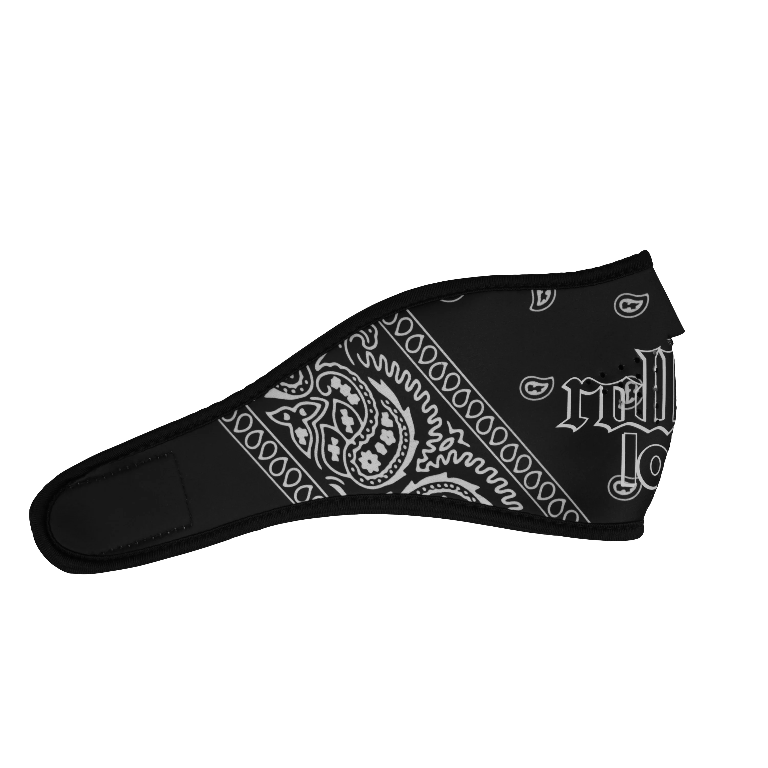 Rolling Loud Black Paisley Face Mask - Image 3