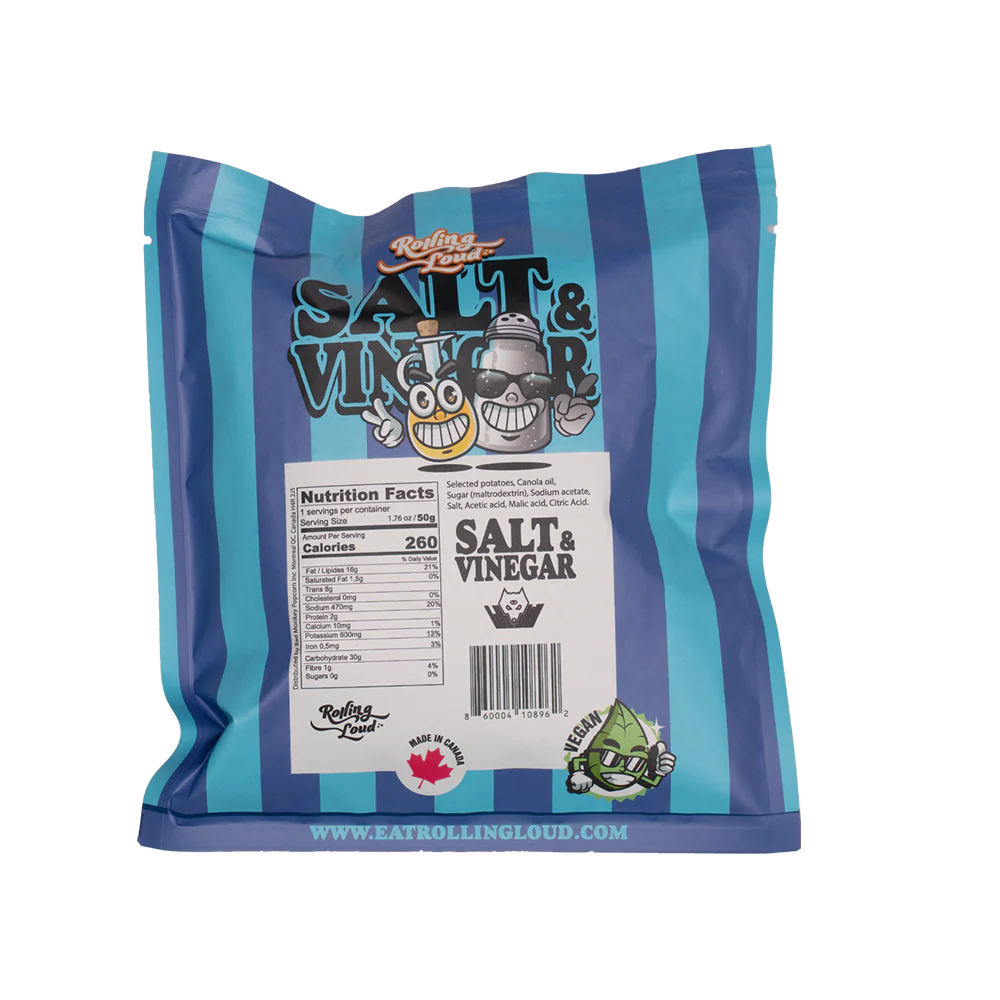 Rolling Loud Salt N Vinegar Chips - Image 2