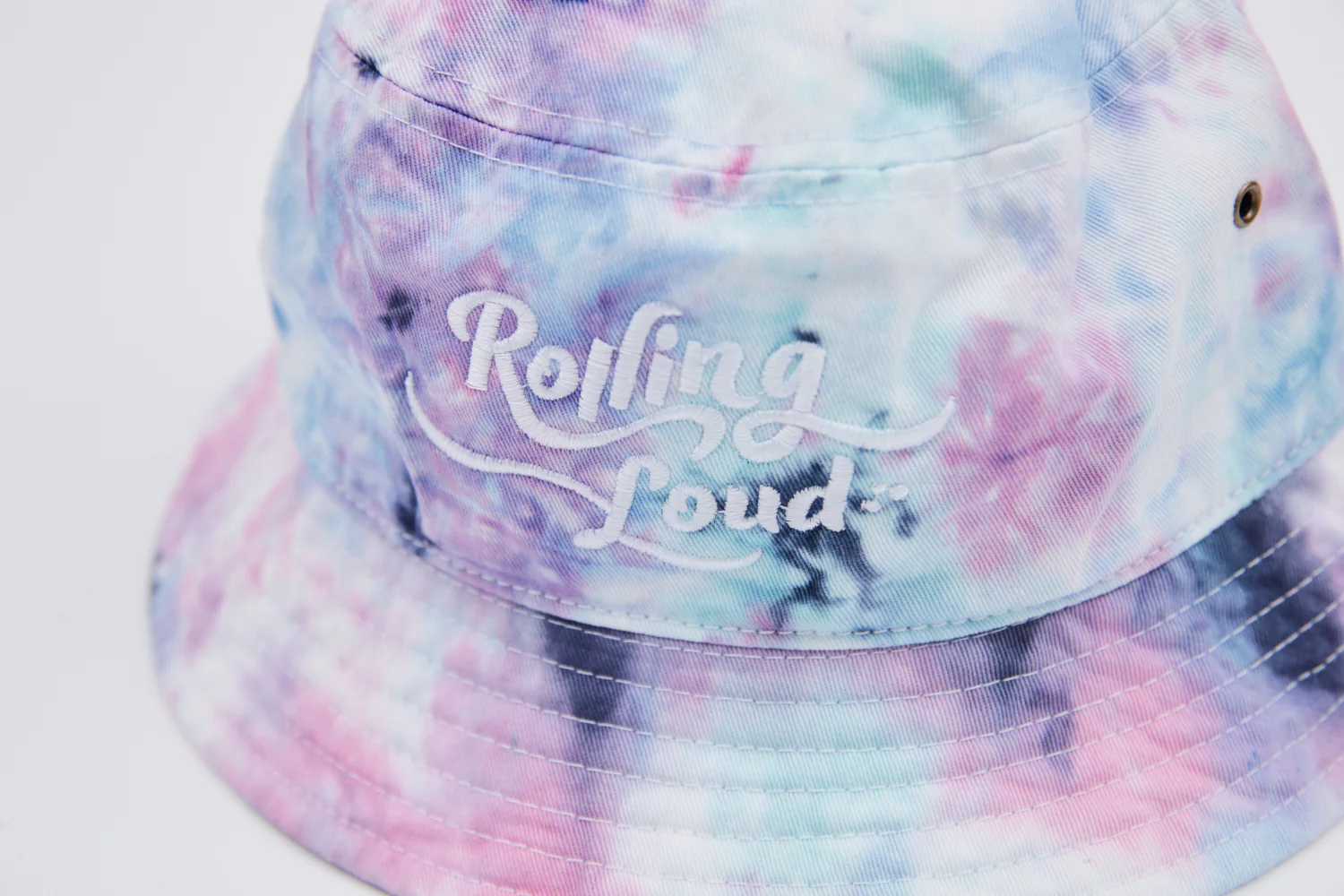 Rolling Loud Tie Dye Bucket Hat Cotton Candy - Image 2