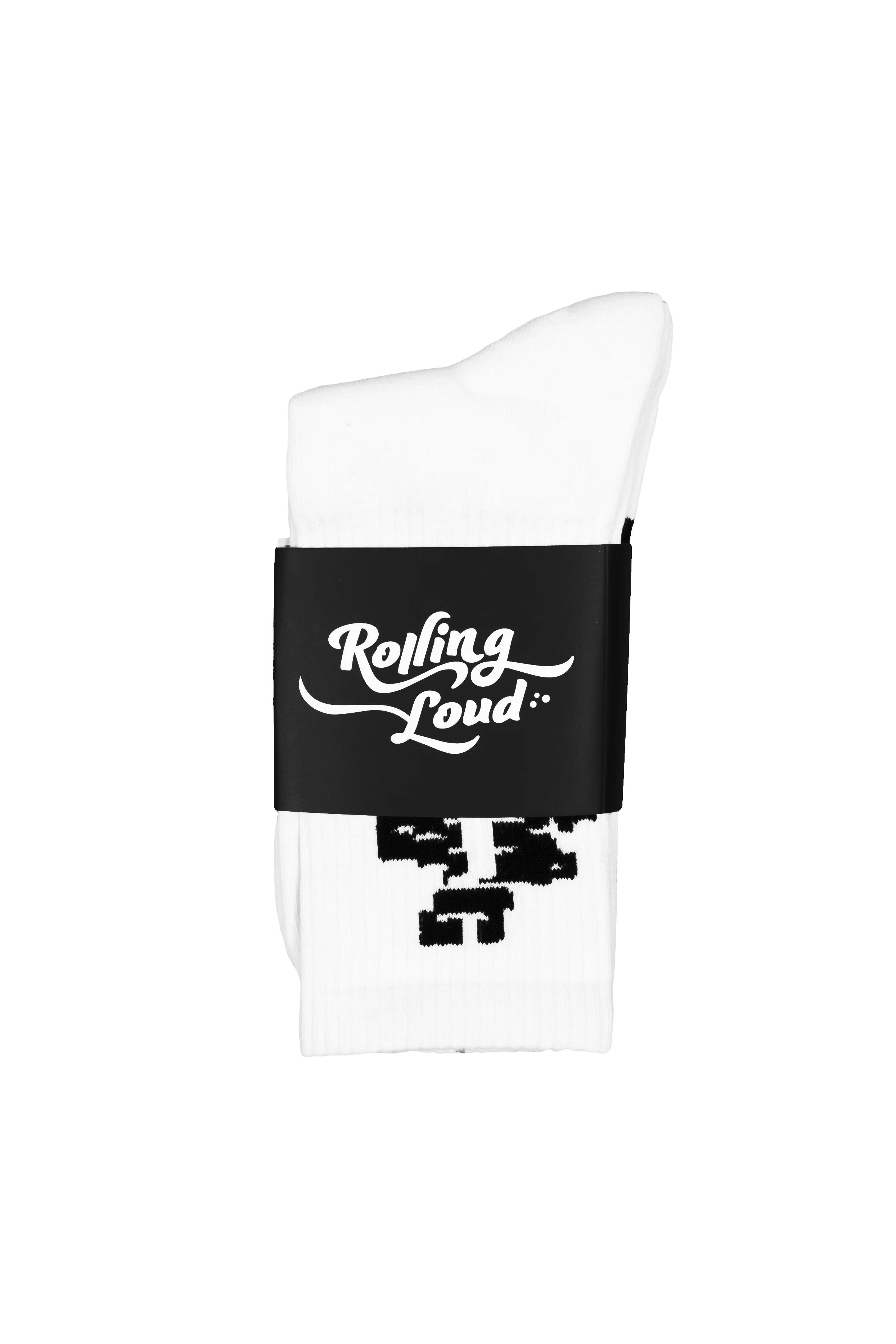 Rolling Loud White Socks - Image 2