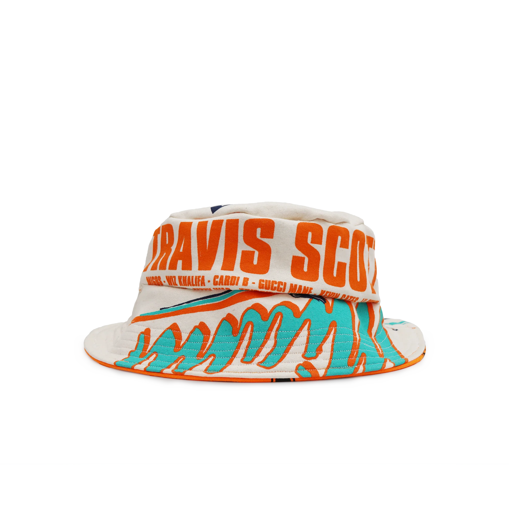 Rolling Loud x ALTAMAR Reversible Bucket Hat Orange/Cream