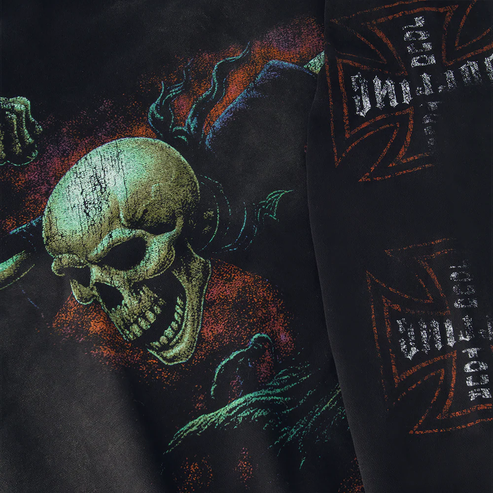 SKULL SOCIETY CREWNECK SWEATSHIRT - Image 2