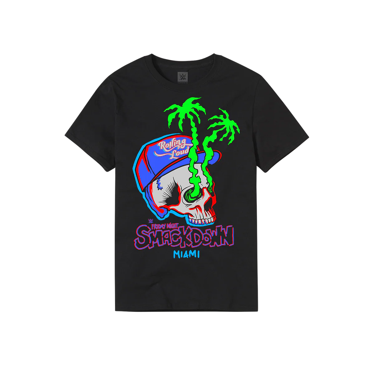 SMACKDOWN ROLLING LOUD MIAMI SKULL BLACK